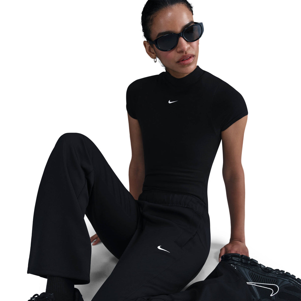 NSW NK WR MR POLY KNIT PNT Damen Sporthose