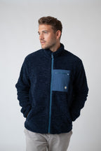 Sherpa-Zipper EDELWEISS Herren Jacke