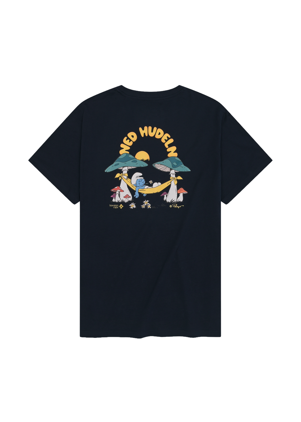 T-Shirt Schlümpfe: Ned hudeln Herren