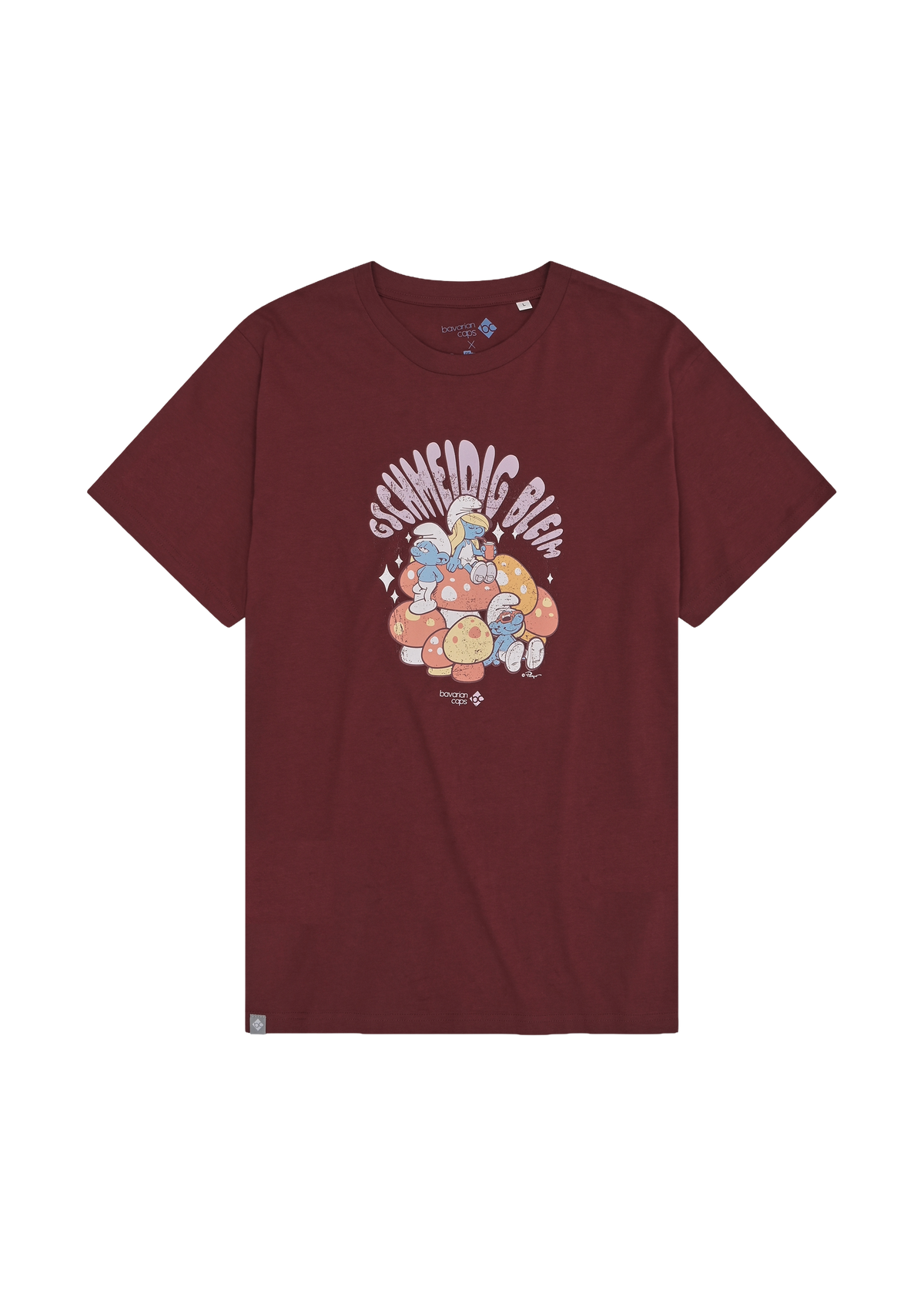 T-Shirt Schlümpfe: Gschmeidig bleim Herren