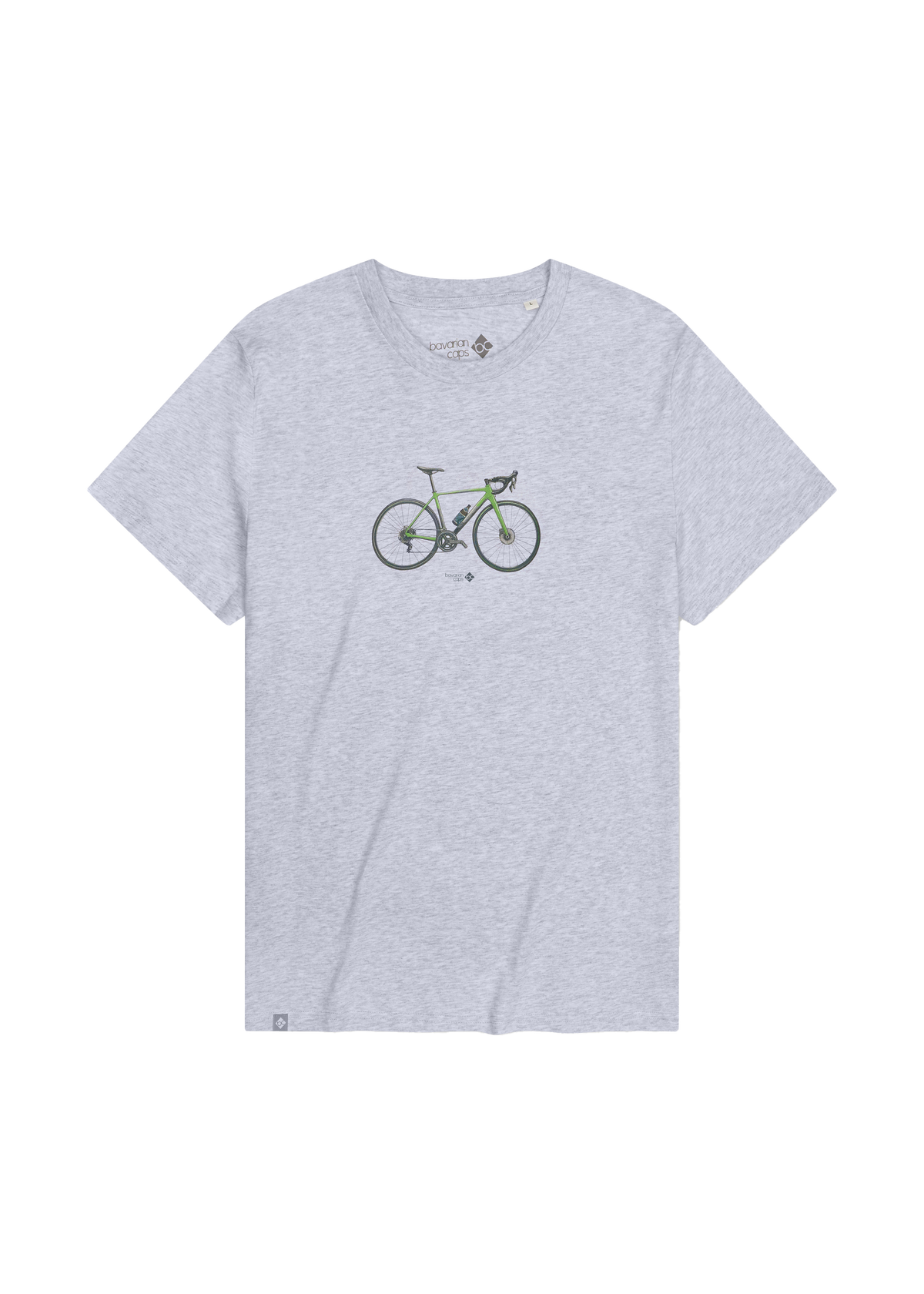 T-Shirt RENNRADLER hellgrau Herren