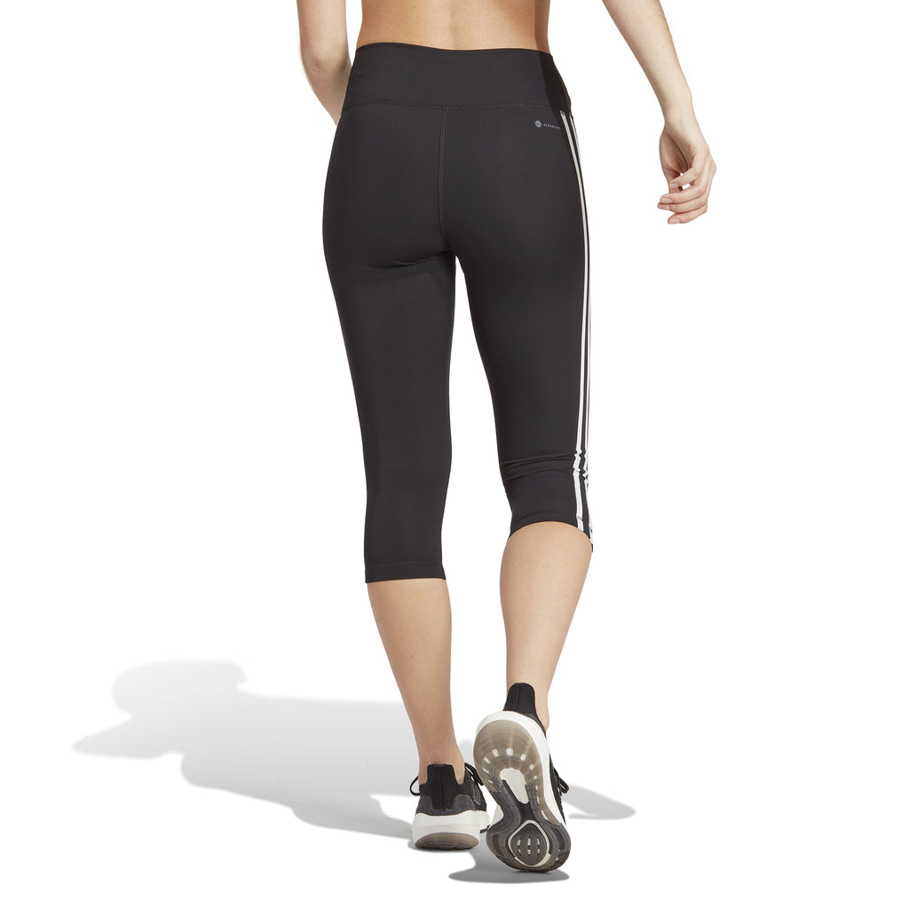 Train Essentials 3-Streifen High-Waisted Leggings