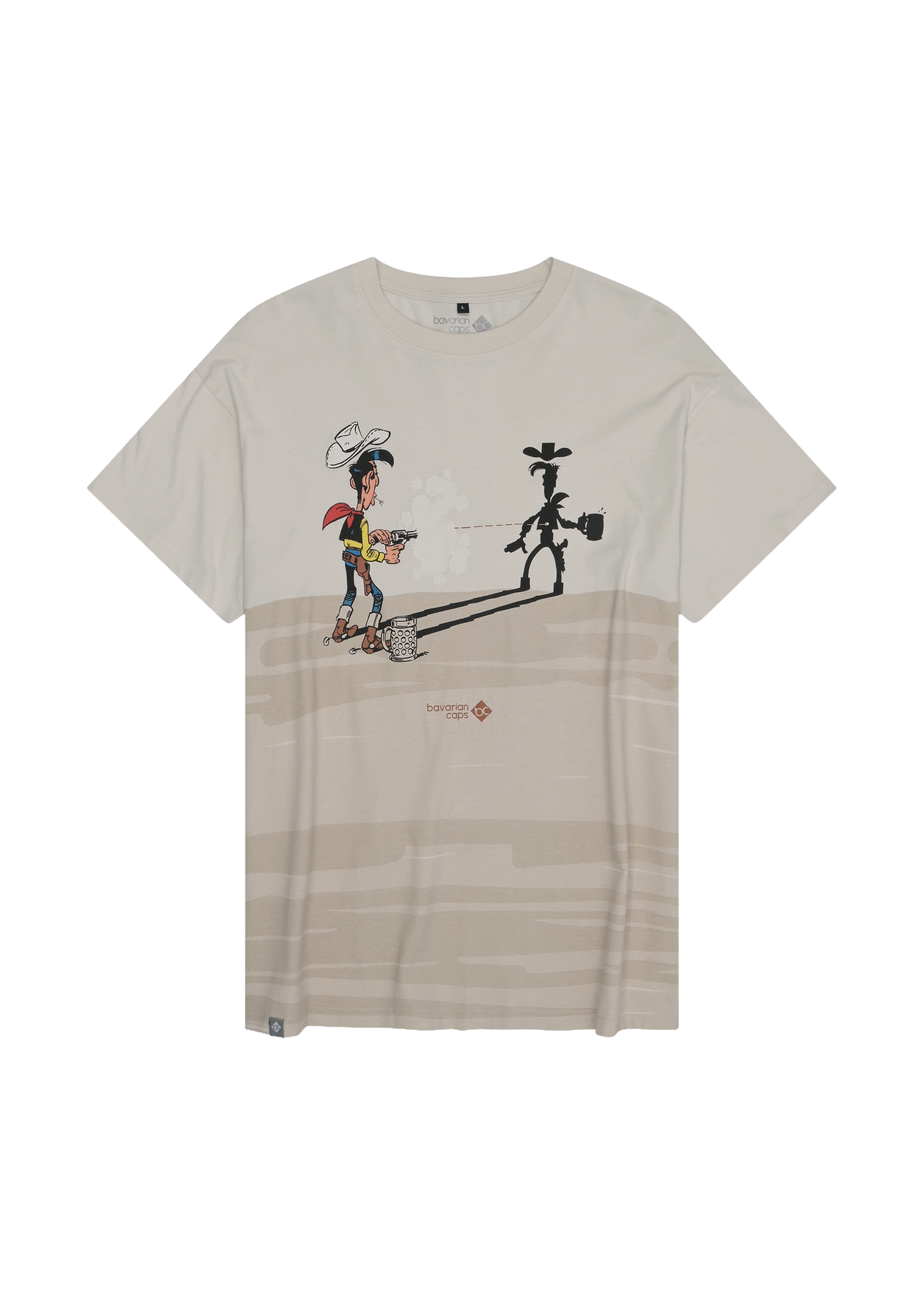 T-Shirt Lucky Luke: Schatten Herren