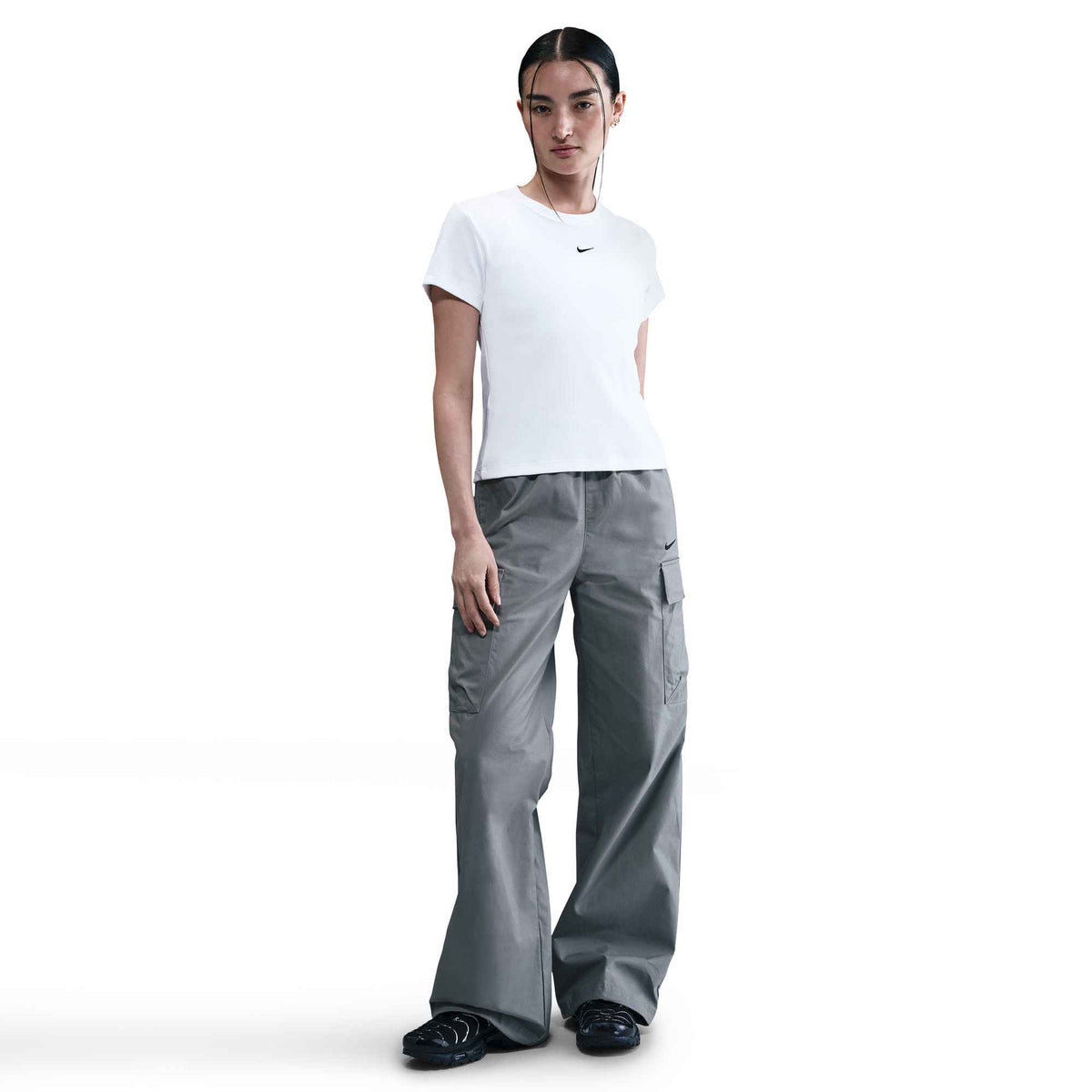 NSW RIB TGHT SS TEE Damen T-Shirt