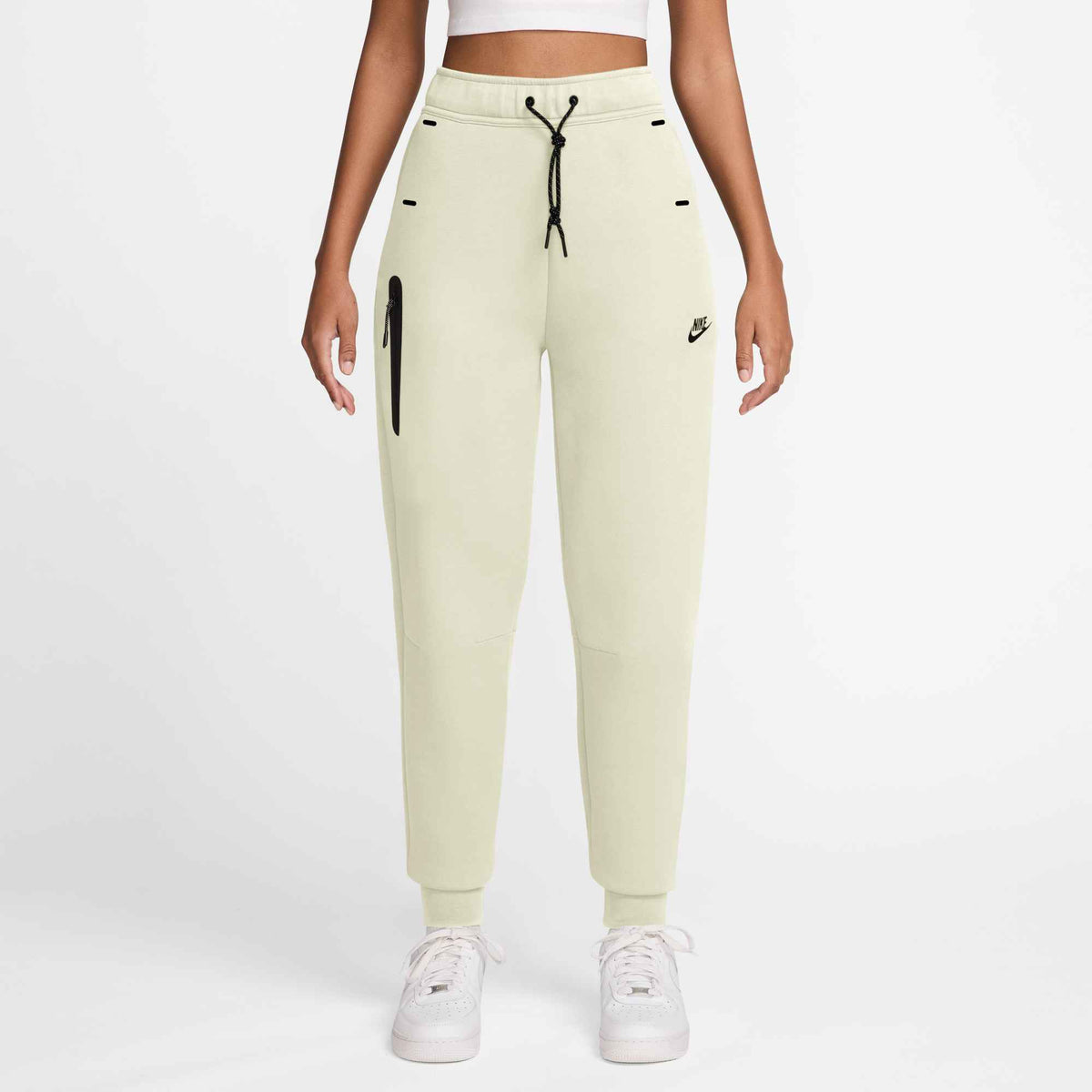 Tech Fleece Jogginghose Damen mit Reißverschlusstasche