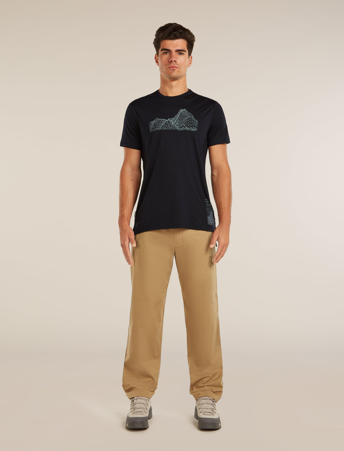 Merino Blend 125 Cool-Lite Sph Herren Wandershirt