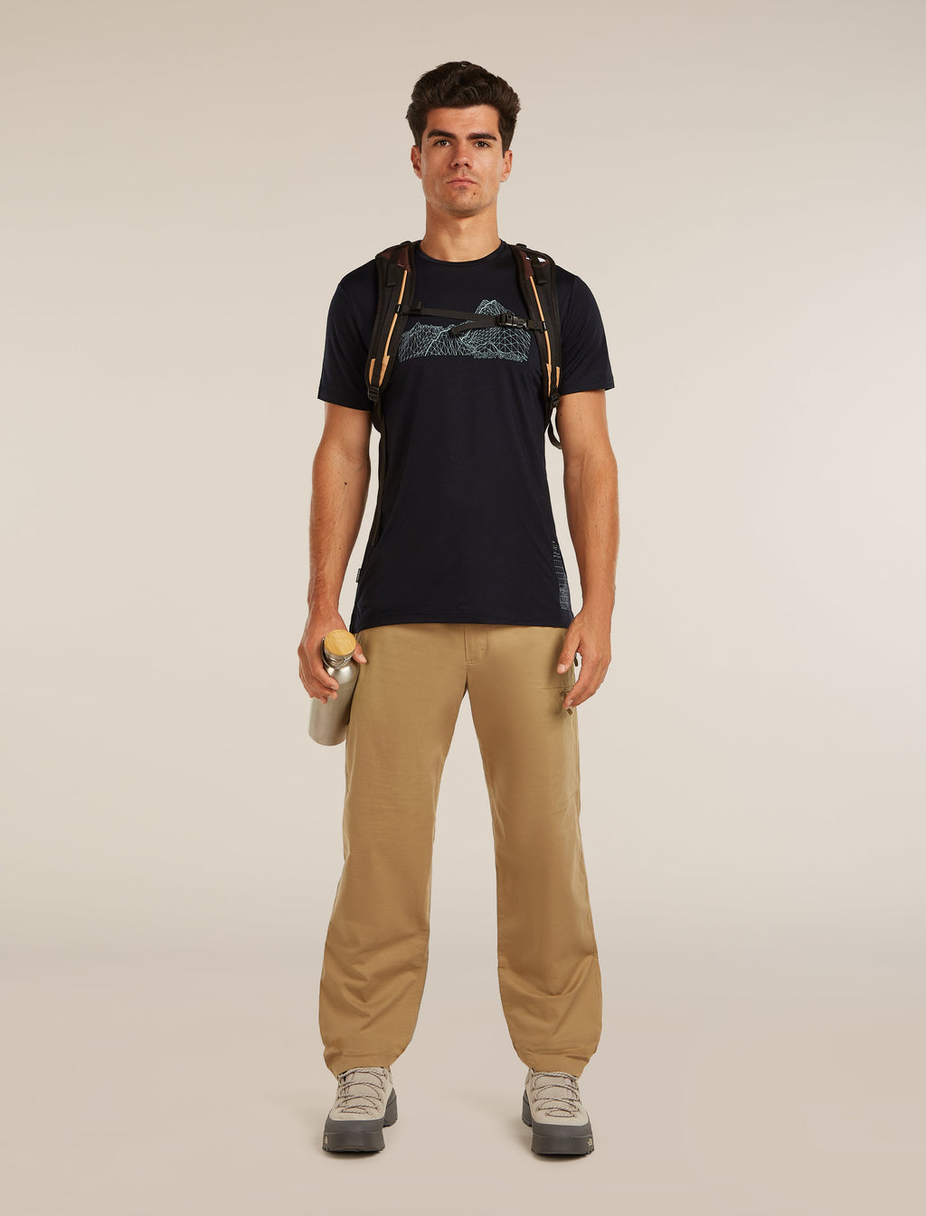 Merino Blend 125 Cool-Lite Sph Herren Wandershirt