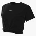 One Classic Dri-FIT Twist Crop Top Weiß