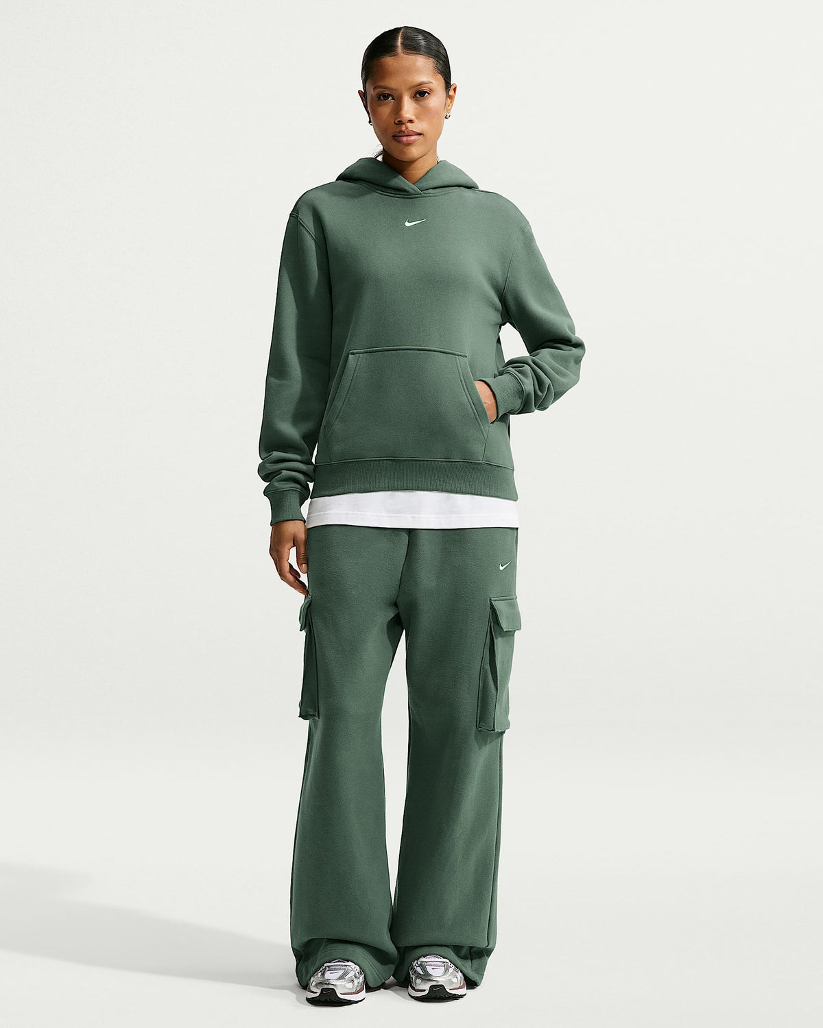 NK STDO FLC MW STD PO HDY Damen Pullover