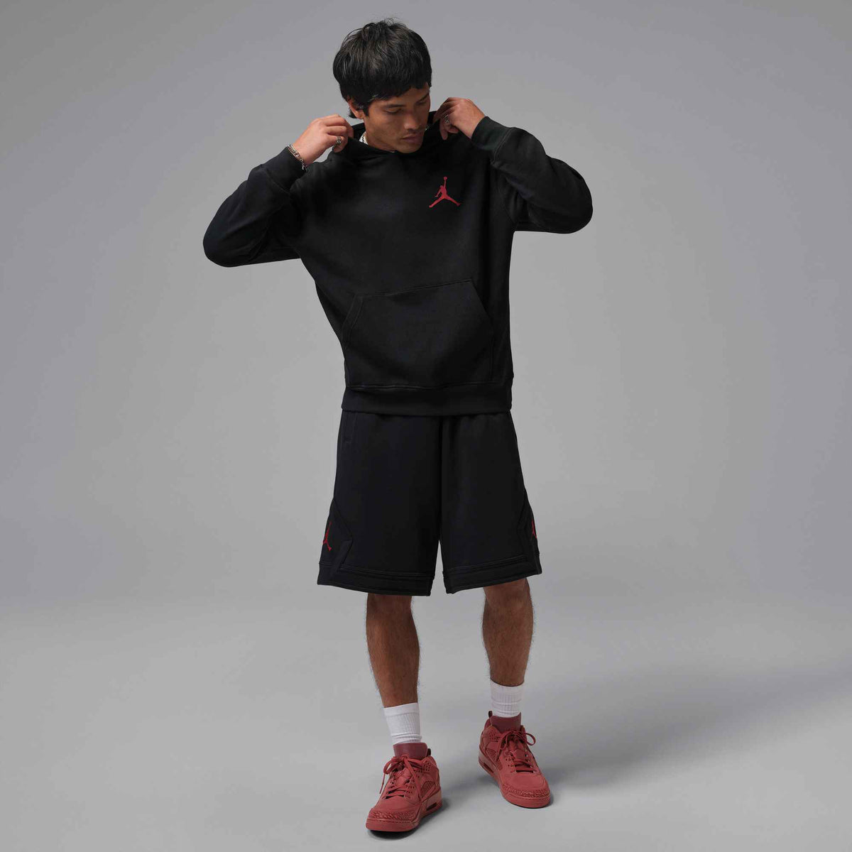 J JUMPMAN FLC PO 2 Herren Funktionsshirt