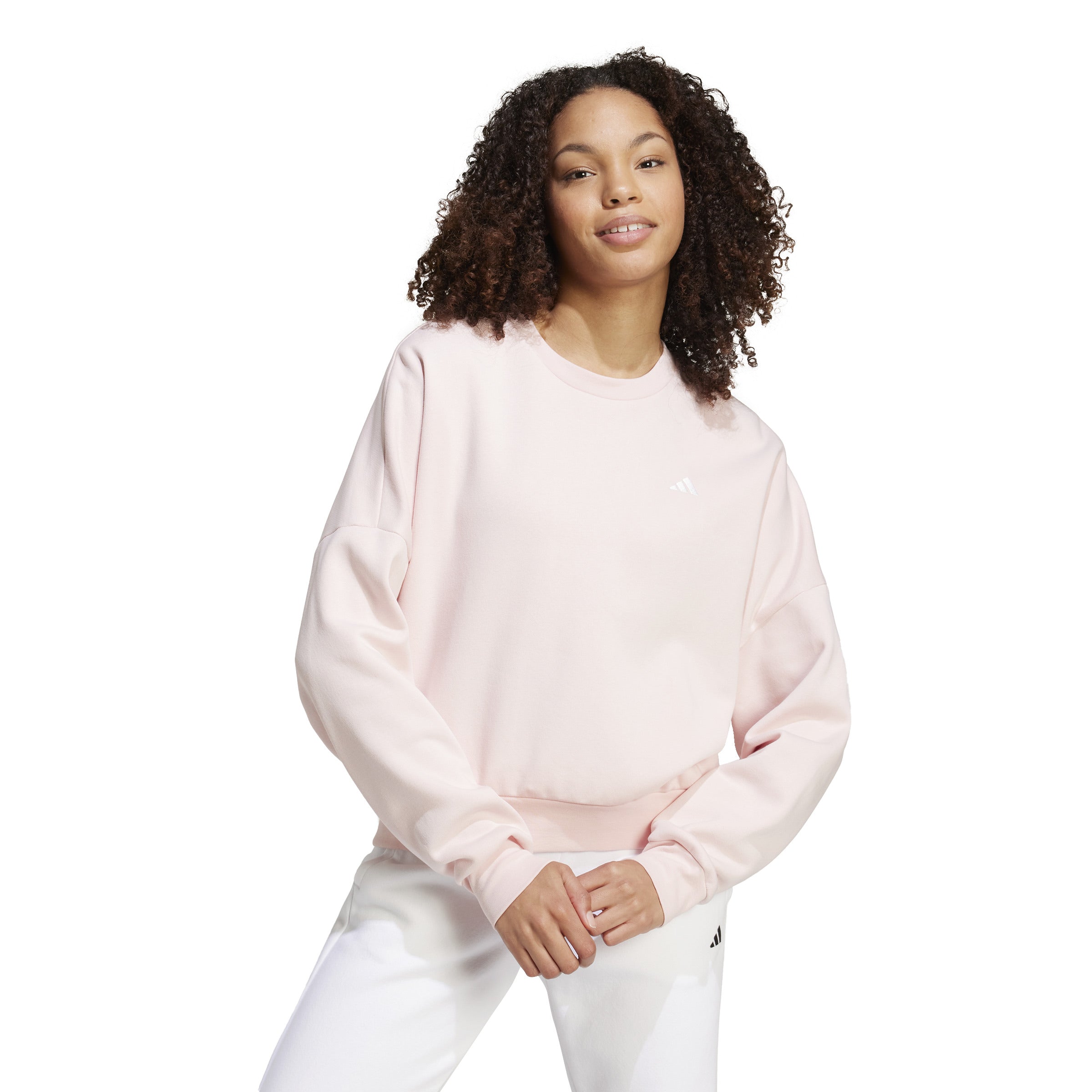 ADIDAS W SL FC SWT Damen Sweatshirt Rosa