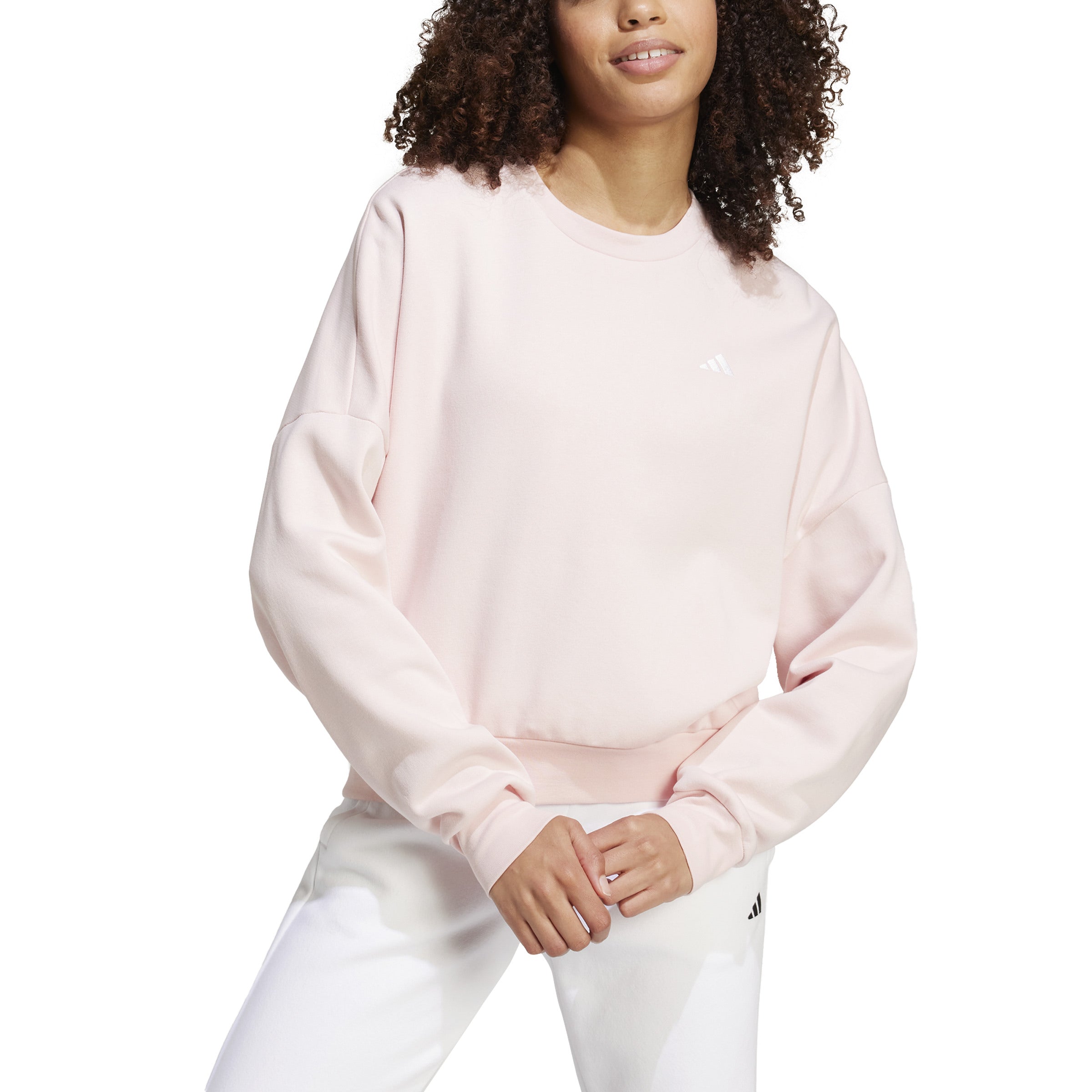 ADIDAS W SL FC SWT Damen Sweatshirt Rosa