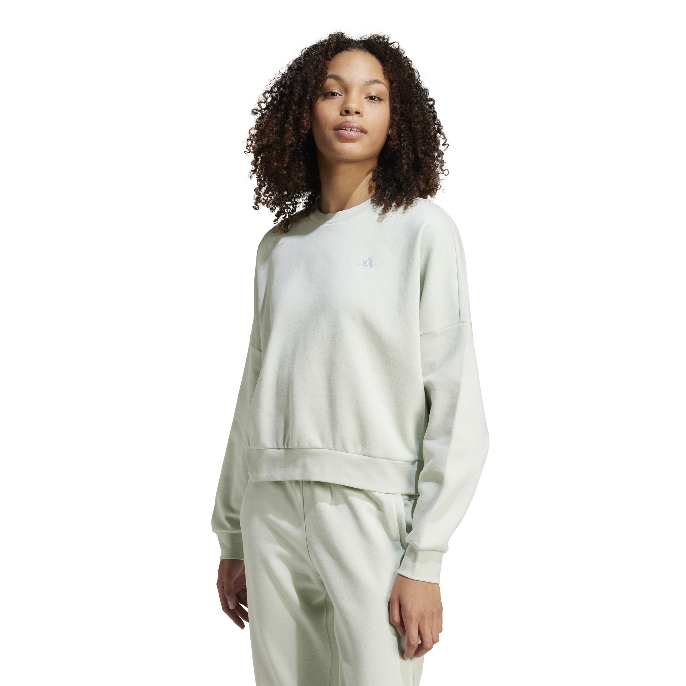 ADIDAS W SL FC SWT Damen Sweatshirt Grün