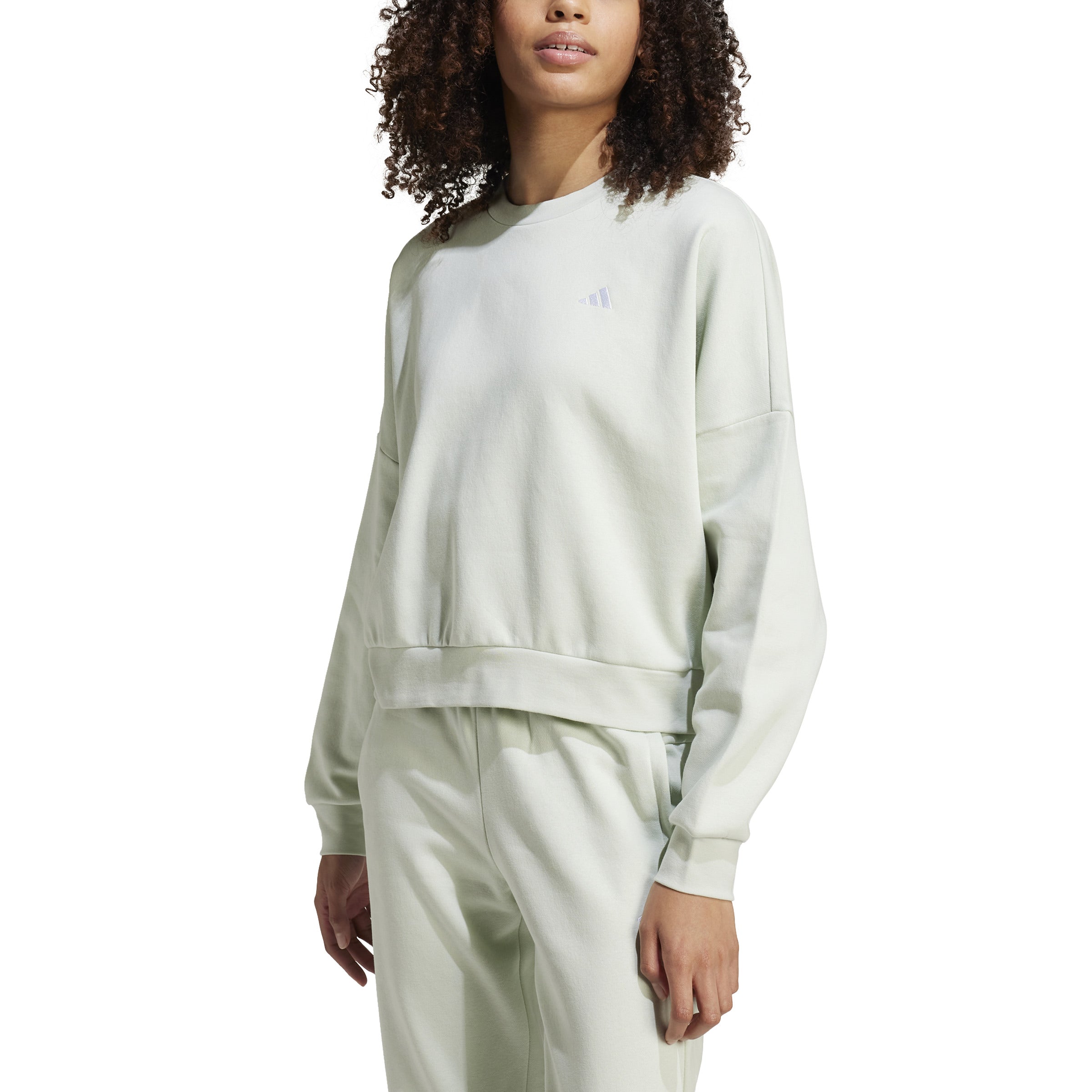 ADIDAS W SL FC SWT Damen Sweatshirt Grün