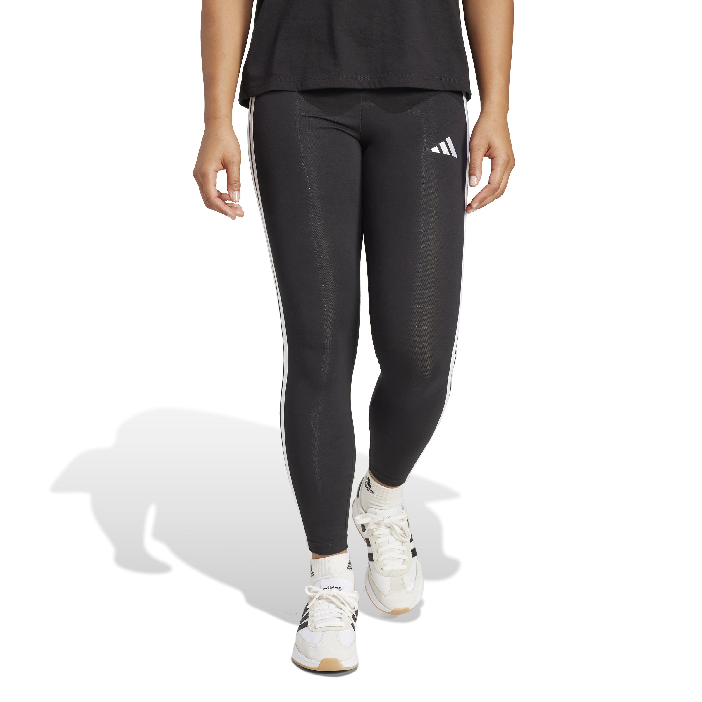 Essentials 3-Streifen Cotton Leggings