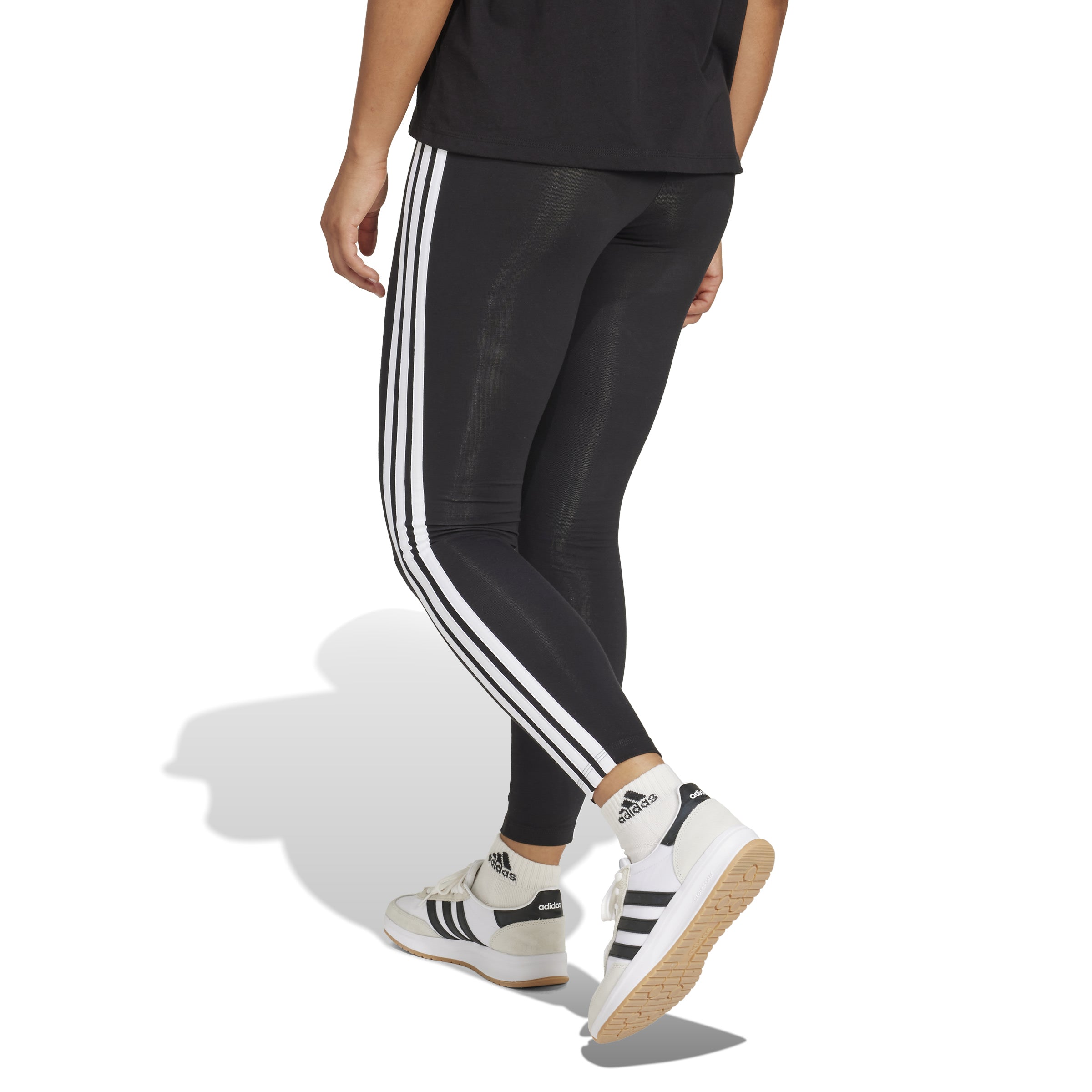 Essentials 3-Streifen Cotton Leggings