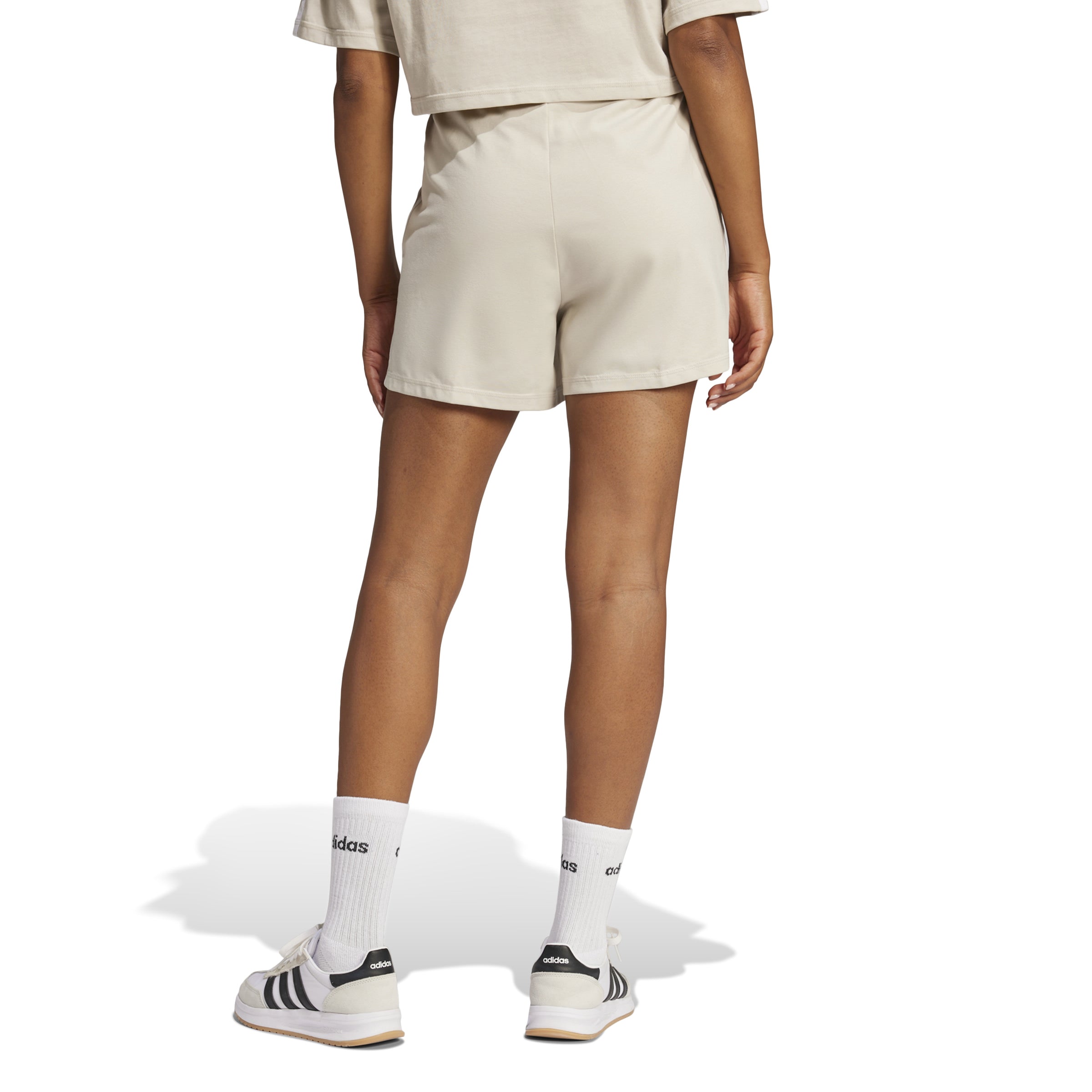 Essentials 3-Streifen Cotton Shorts