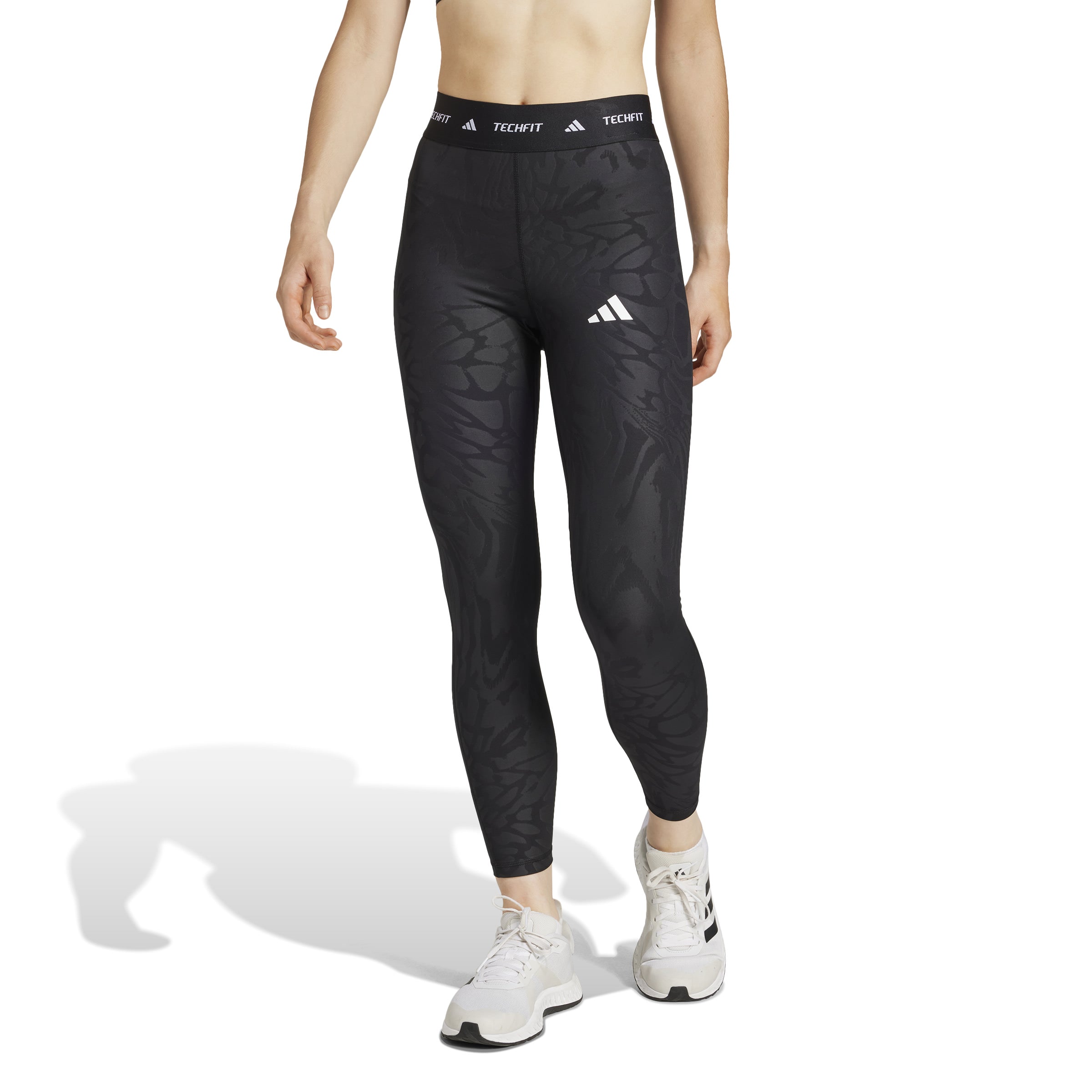 ADIDAS TF PRINT 7/8 Leggings Damen mit TECHFIT & CLIMACOOL