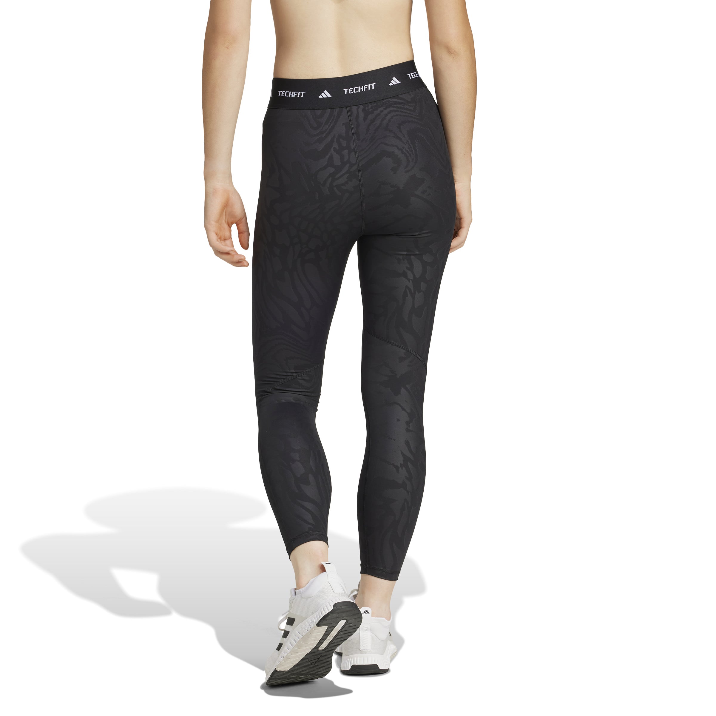 ADIDAS TF PRINT 7/8 Leggings Damen mit TECHFIT & CLIMACOOL