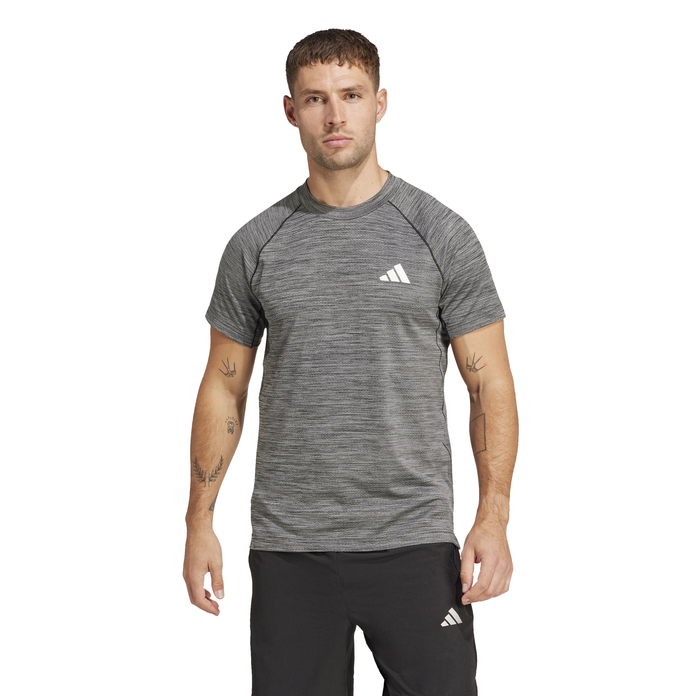 ADIDAS GYM+ TEE Trainingsshirt Herren mit CLIMACOOL