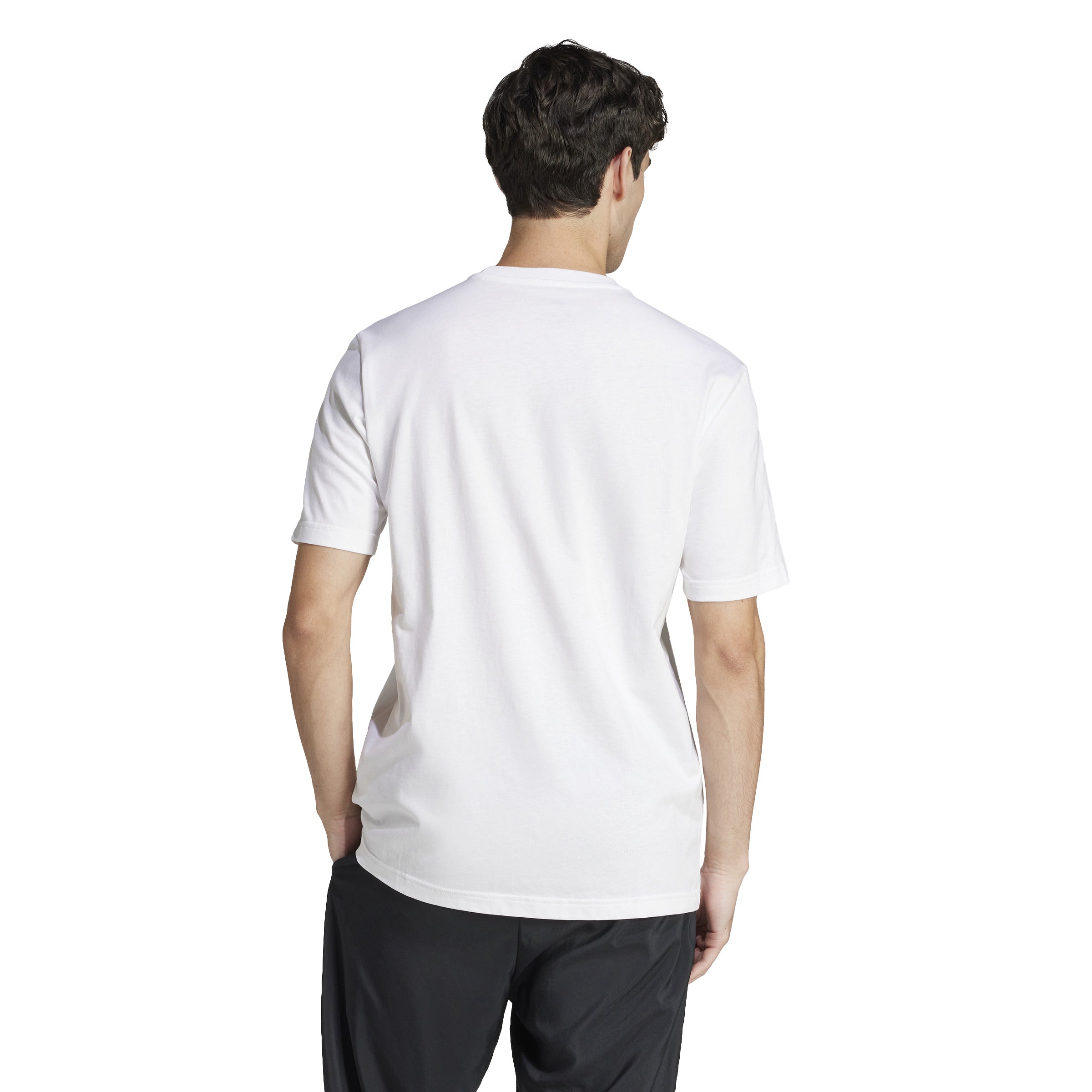 ADIDAS M C CAMO LOGO T – Outdoor T-Shirt aus Baumwolle