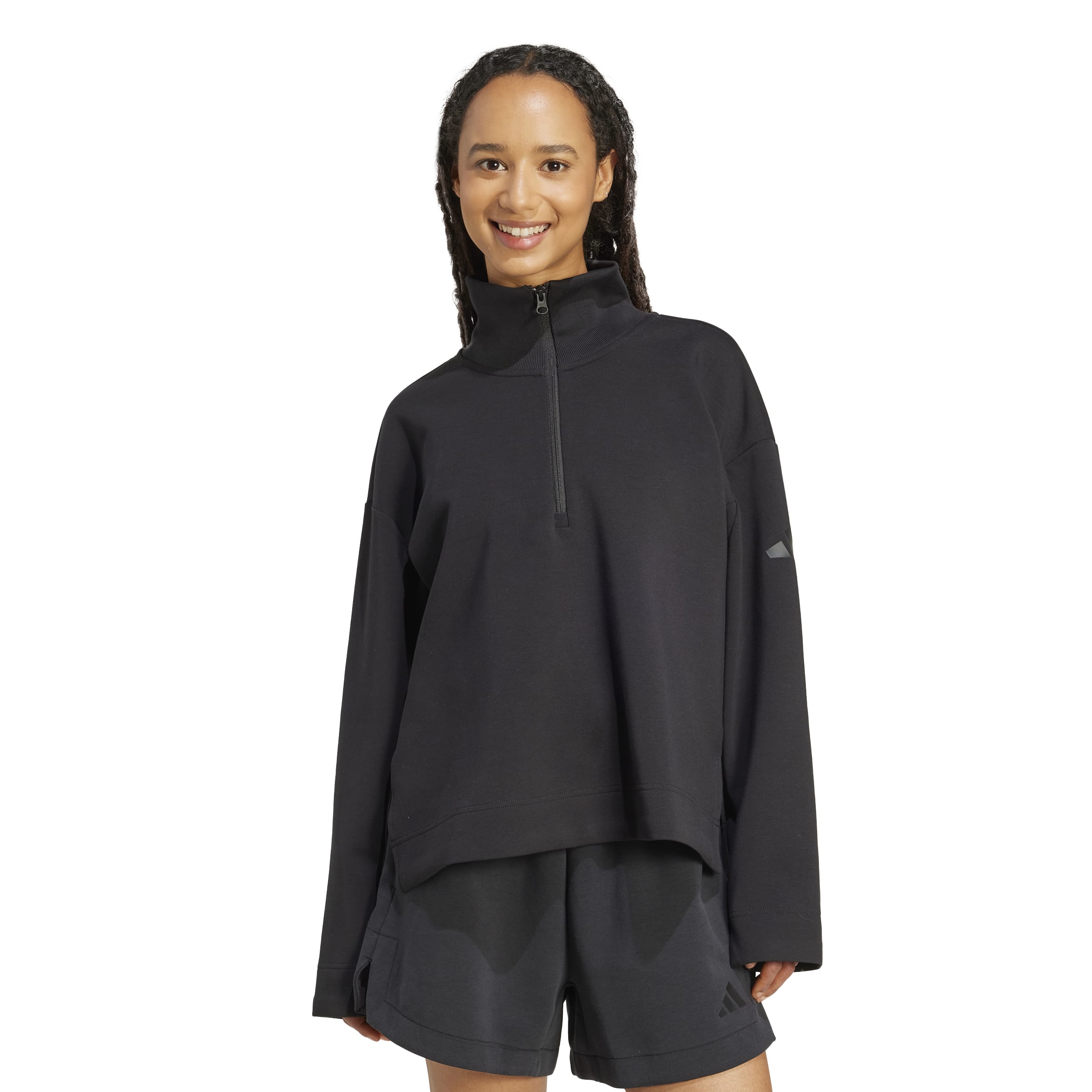 Soft Lux Quarter-Zip Sweatshirt