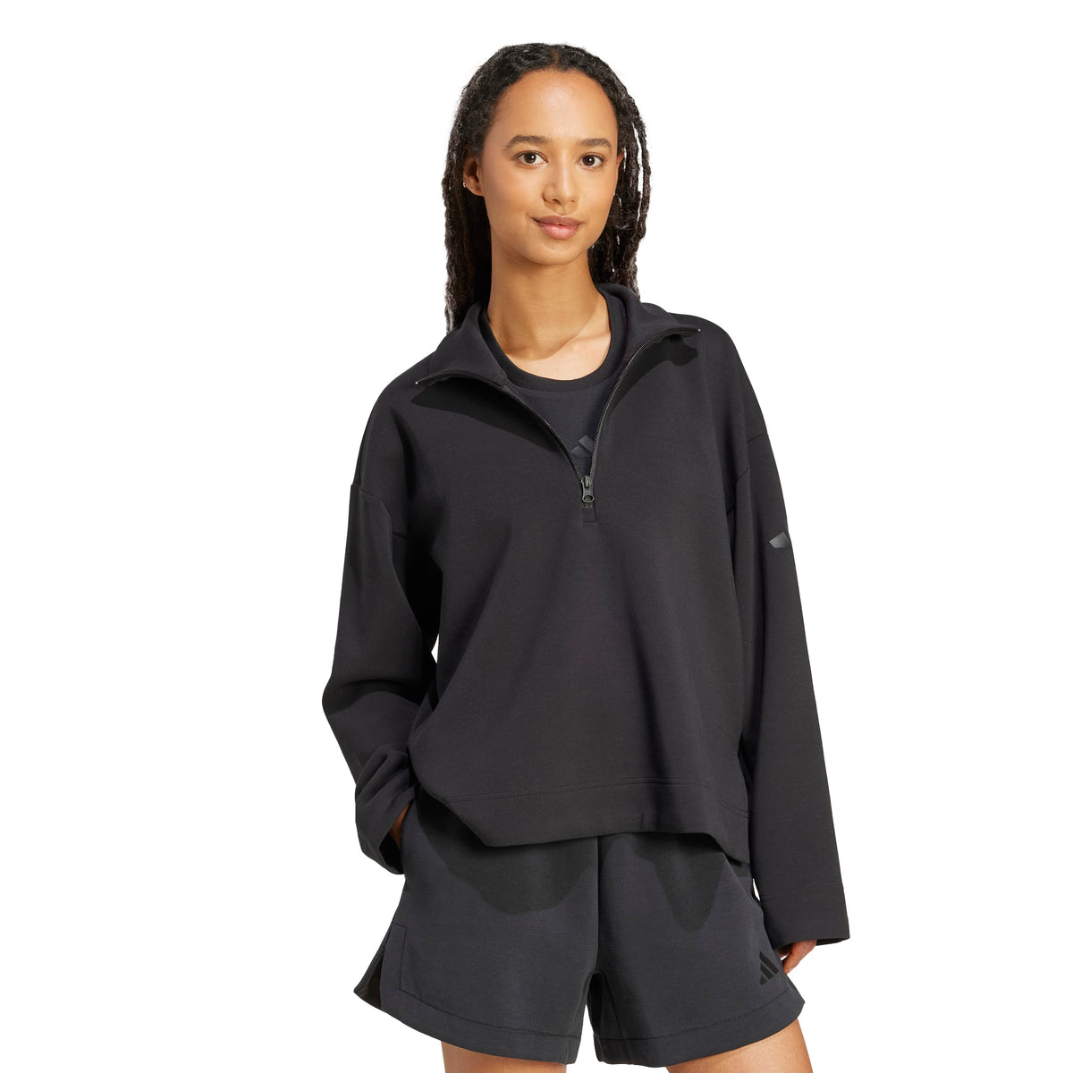 Soft Lux Quarter-Zip Sweatshirt