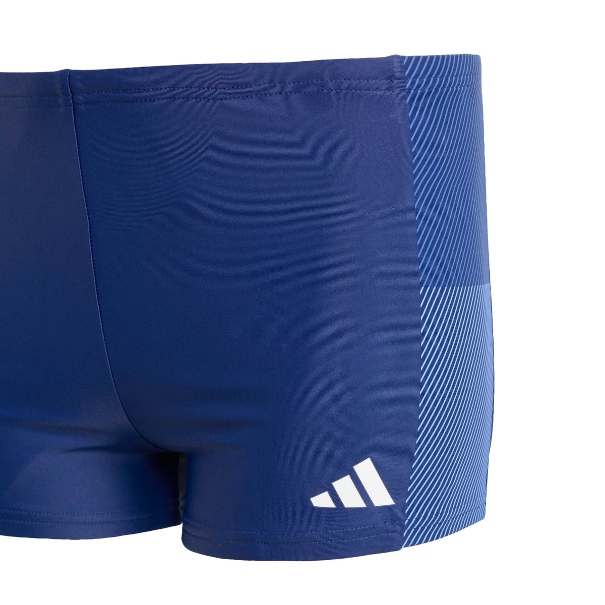 Colorblock 3-Streifen Boxer-Badehose Kinder
