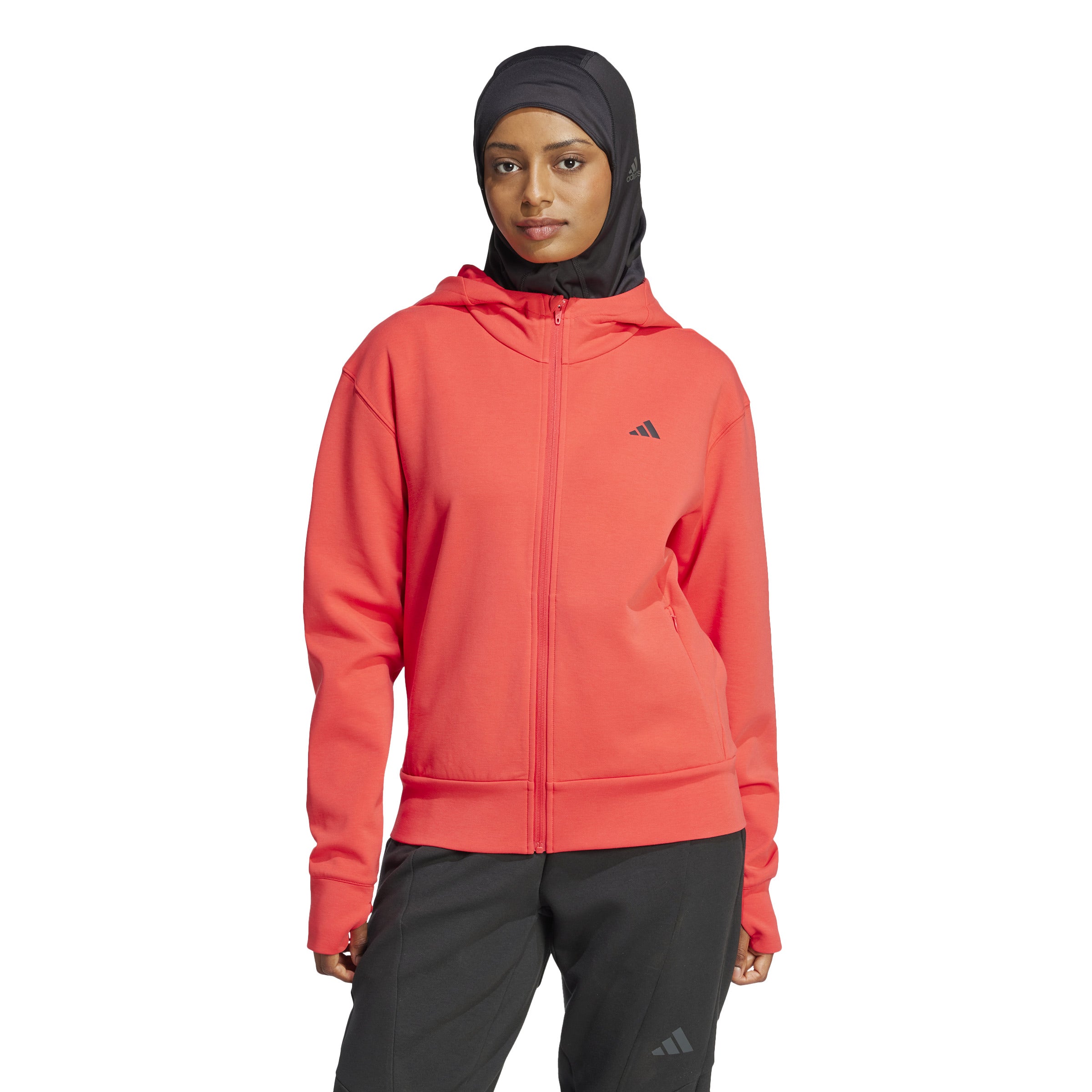 ADIDAS D4T FZ HOODIE – Funktionaler Hoodie mit CLIMACOOL