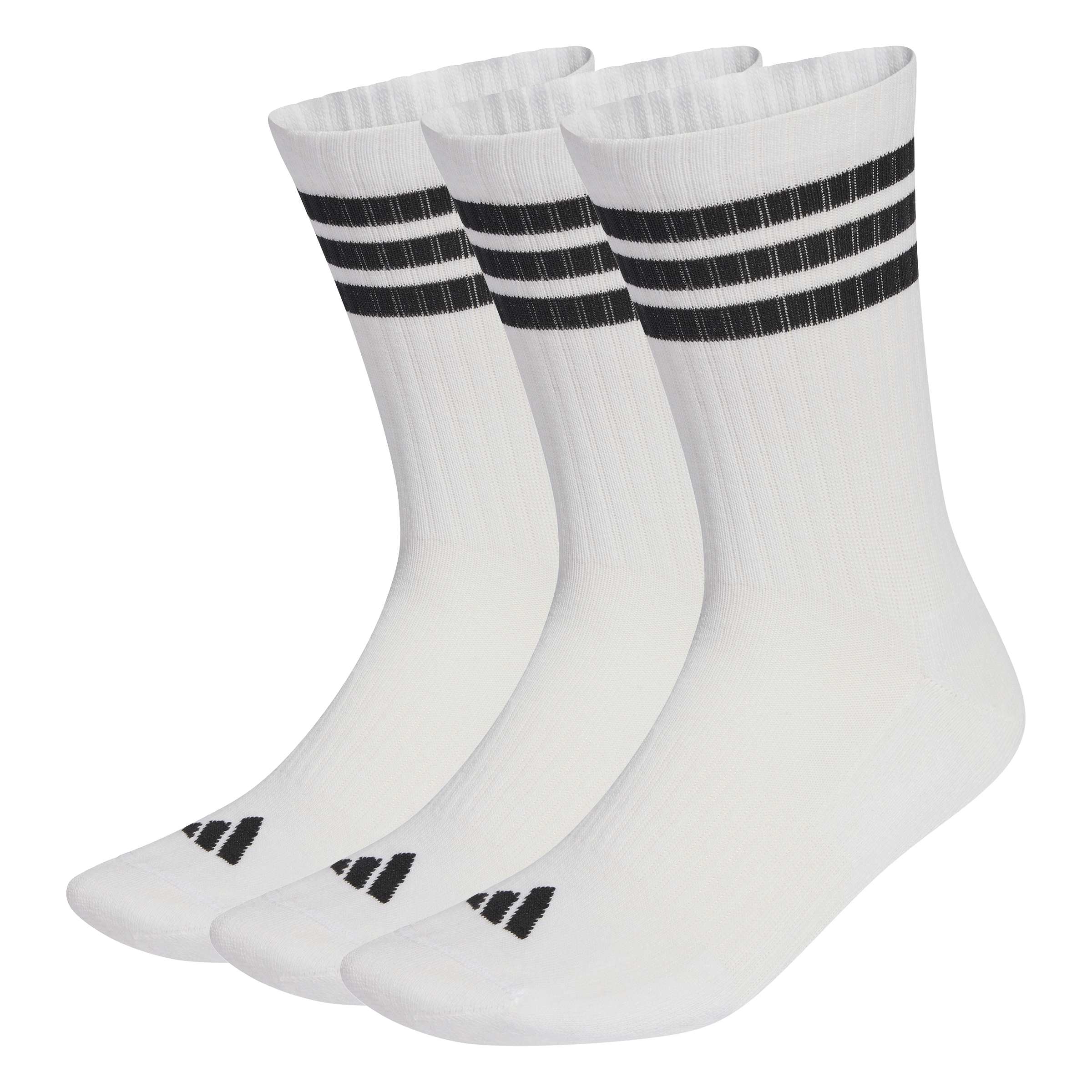 3-STREIFEN CUSHIONED SPORTSWEAR CREW SOCKEN 3ER-PACK