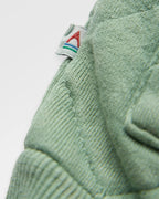 Clementine Recycled Quilted Popper Up Hoodie