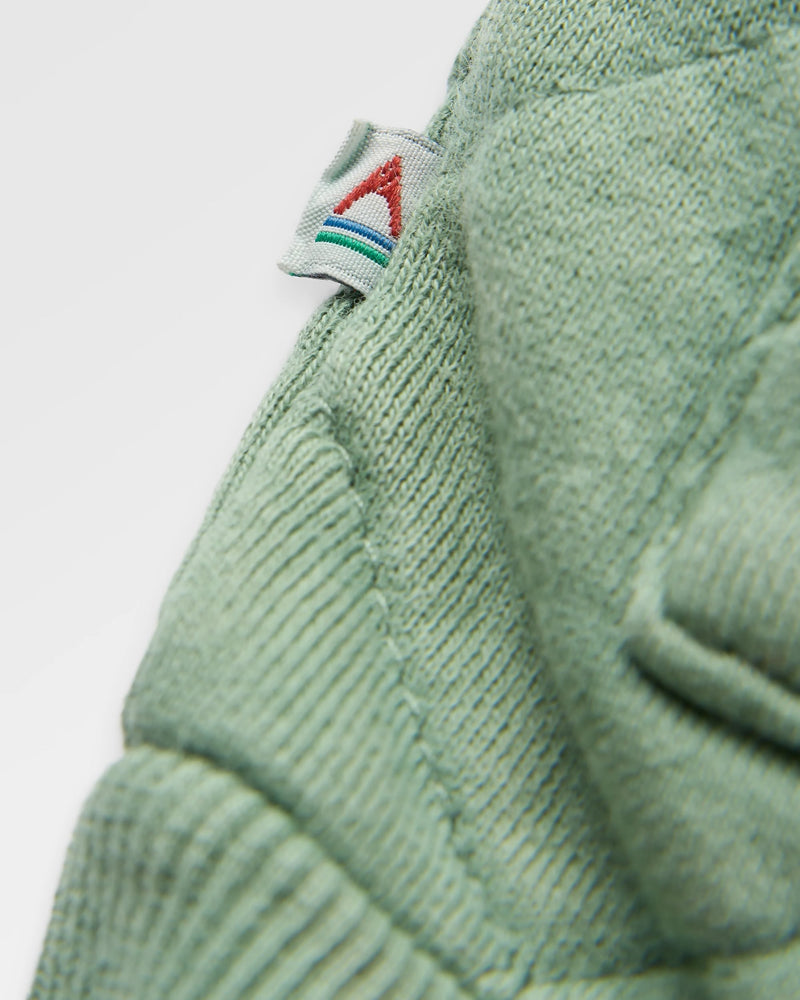 Clementine Recycled Quilted Popper Up Hoodie