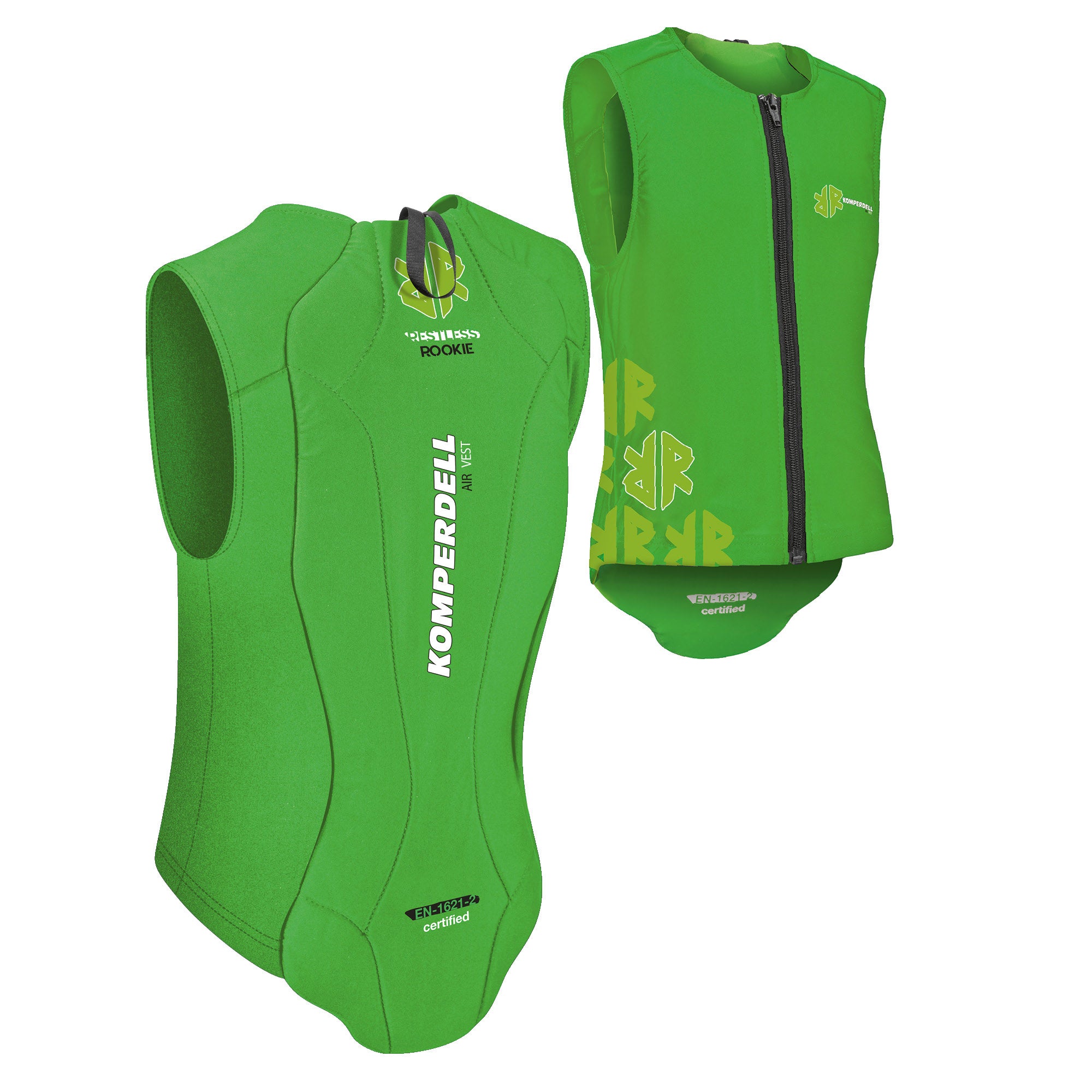 KOMPERDELL Air Vest Junior grün - Ski Protektor