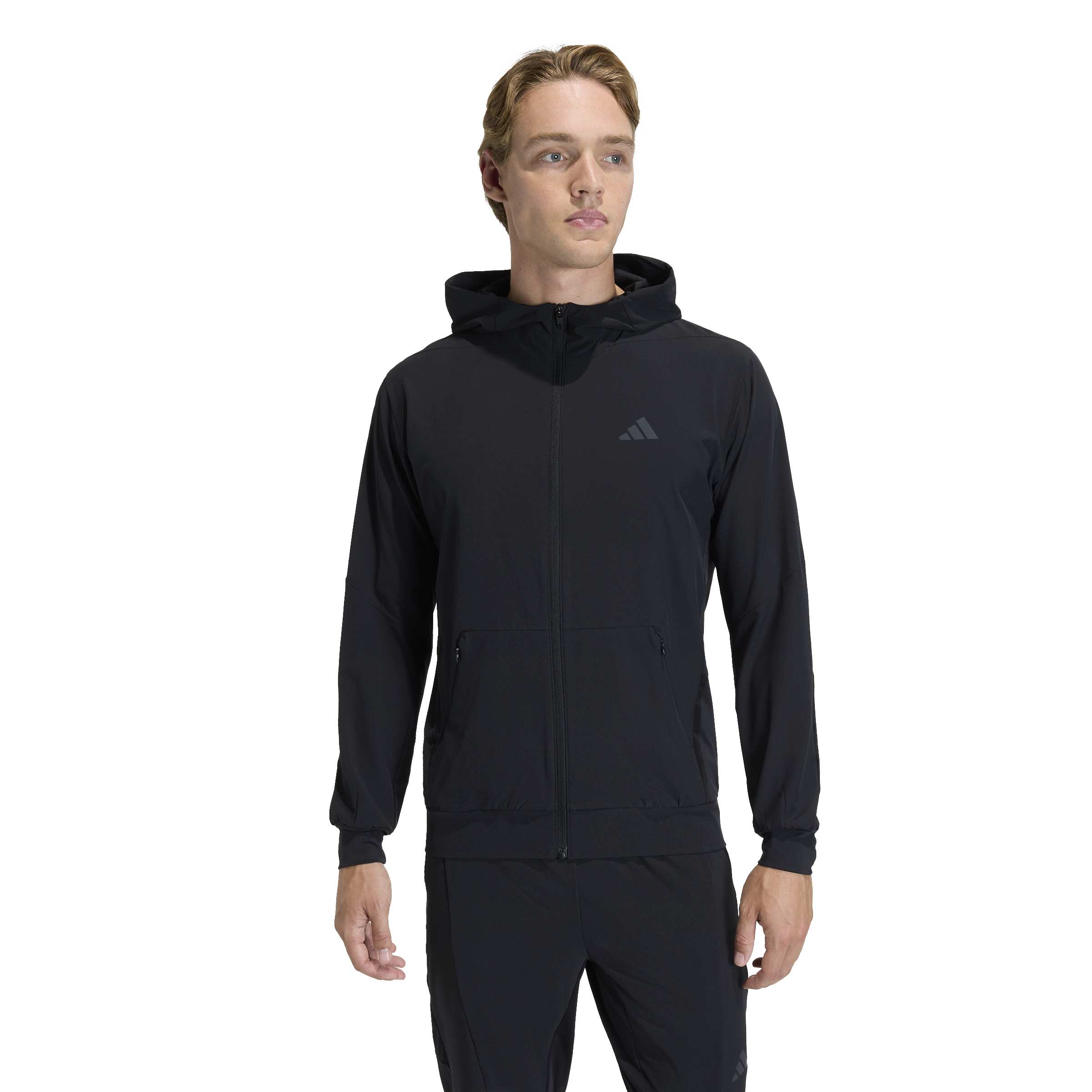 D4T WORKOUT-HOODIE MIT DURCHGEHENDEM REISSVERSCHLUSS