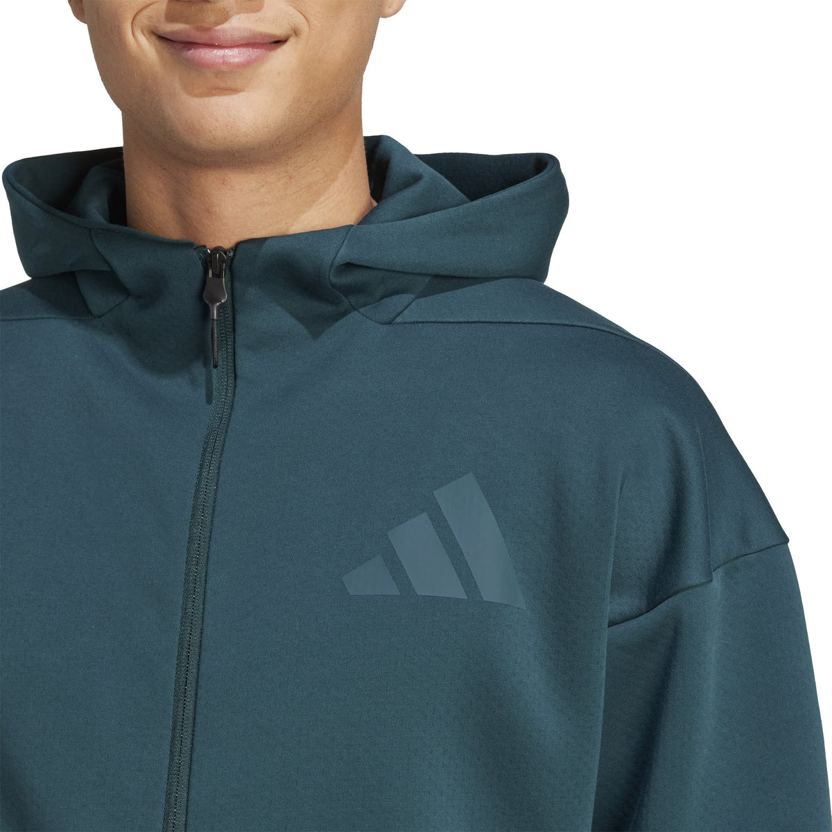 M Z.N.E. FZ Hoodie mit Kapuze und Reißverschluss
