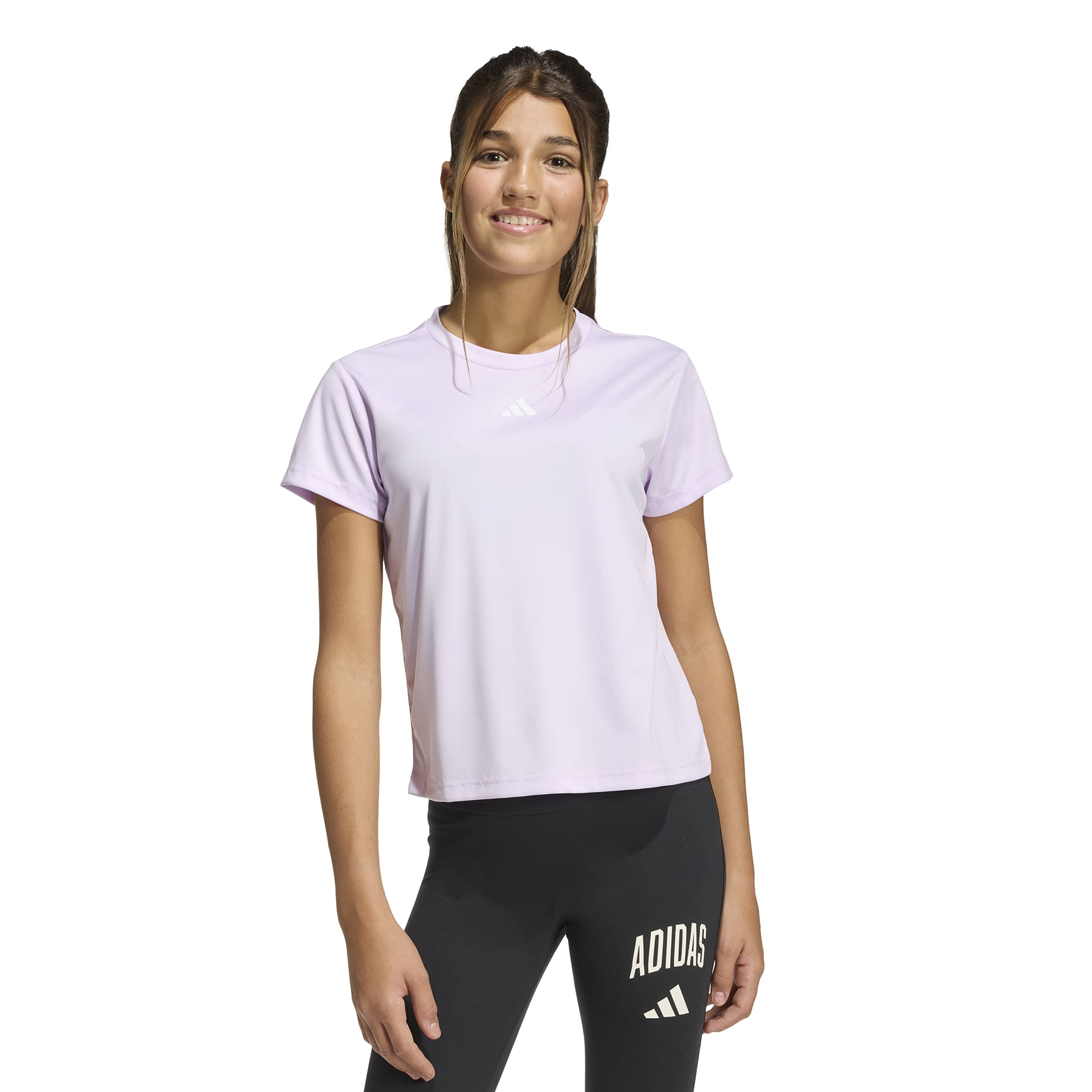 Train Essentials Regular Fit Logo Training Kids T-Shirt