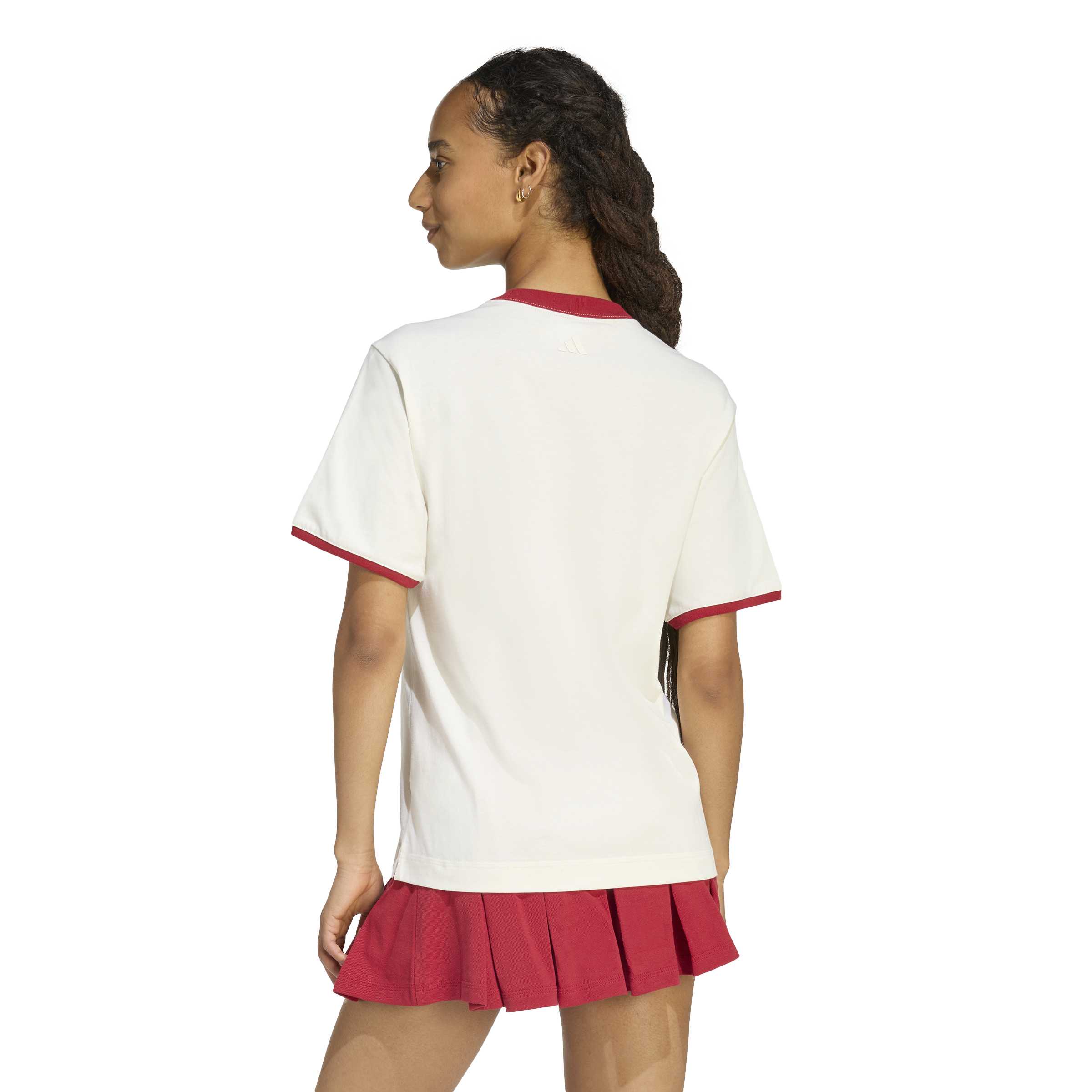 Seasonal Essentials Colorpop T-Shirt mit aufgestickter Grafik