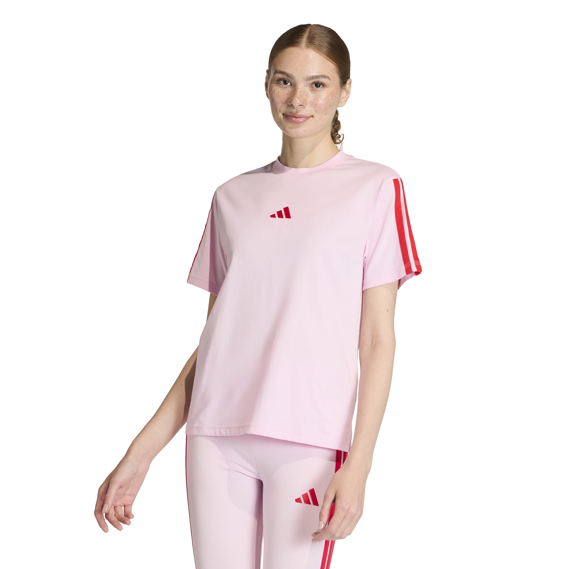 Essentials 3-Streifen Cotton T-Shirt