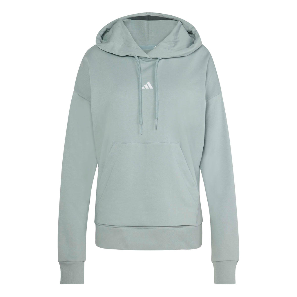 Essentials Small Logo French Terry Hoodie Damen