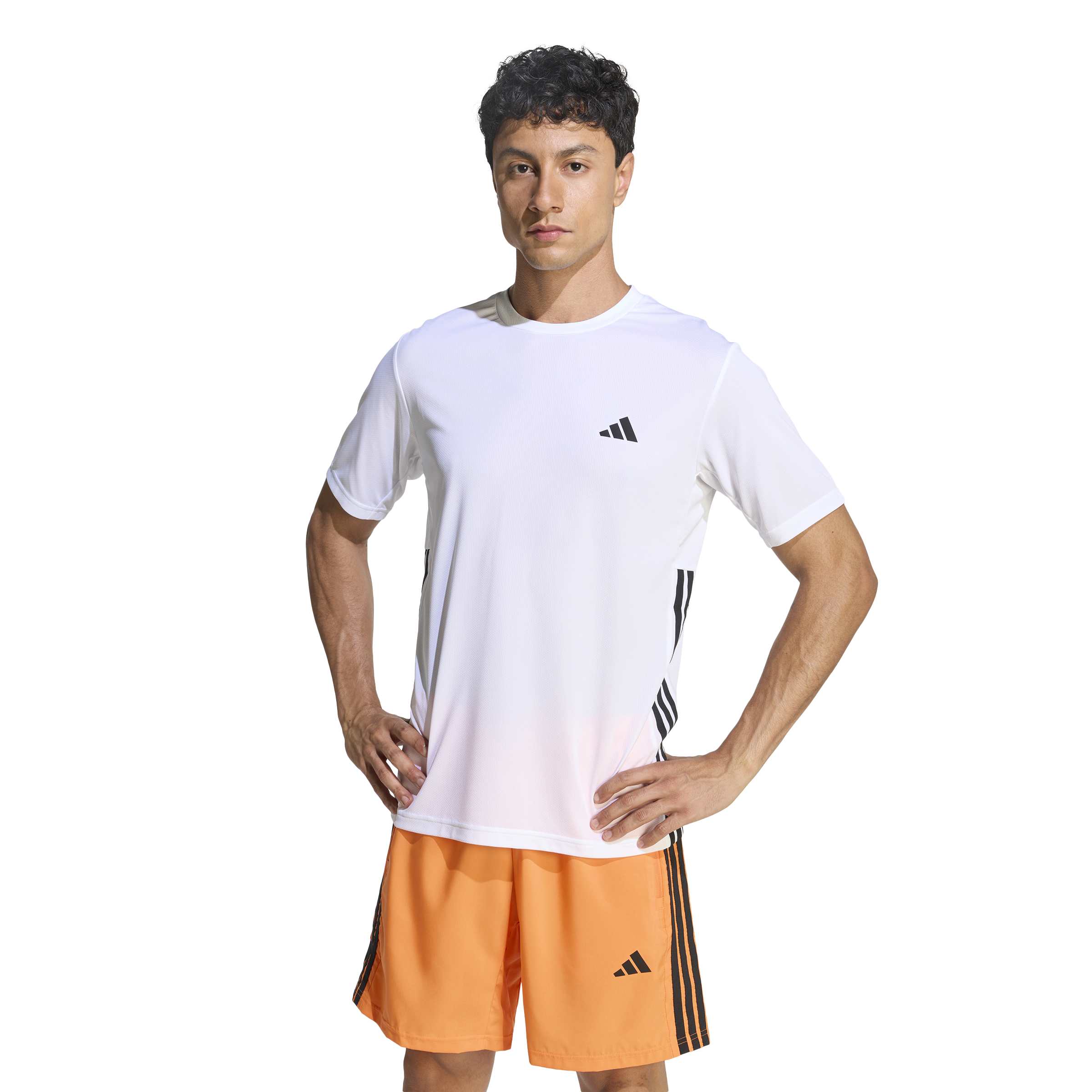 WORKOUT ESSENTIALS BASE 3-STREIFEN T-SHIRT