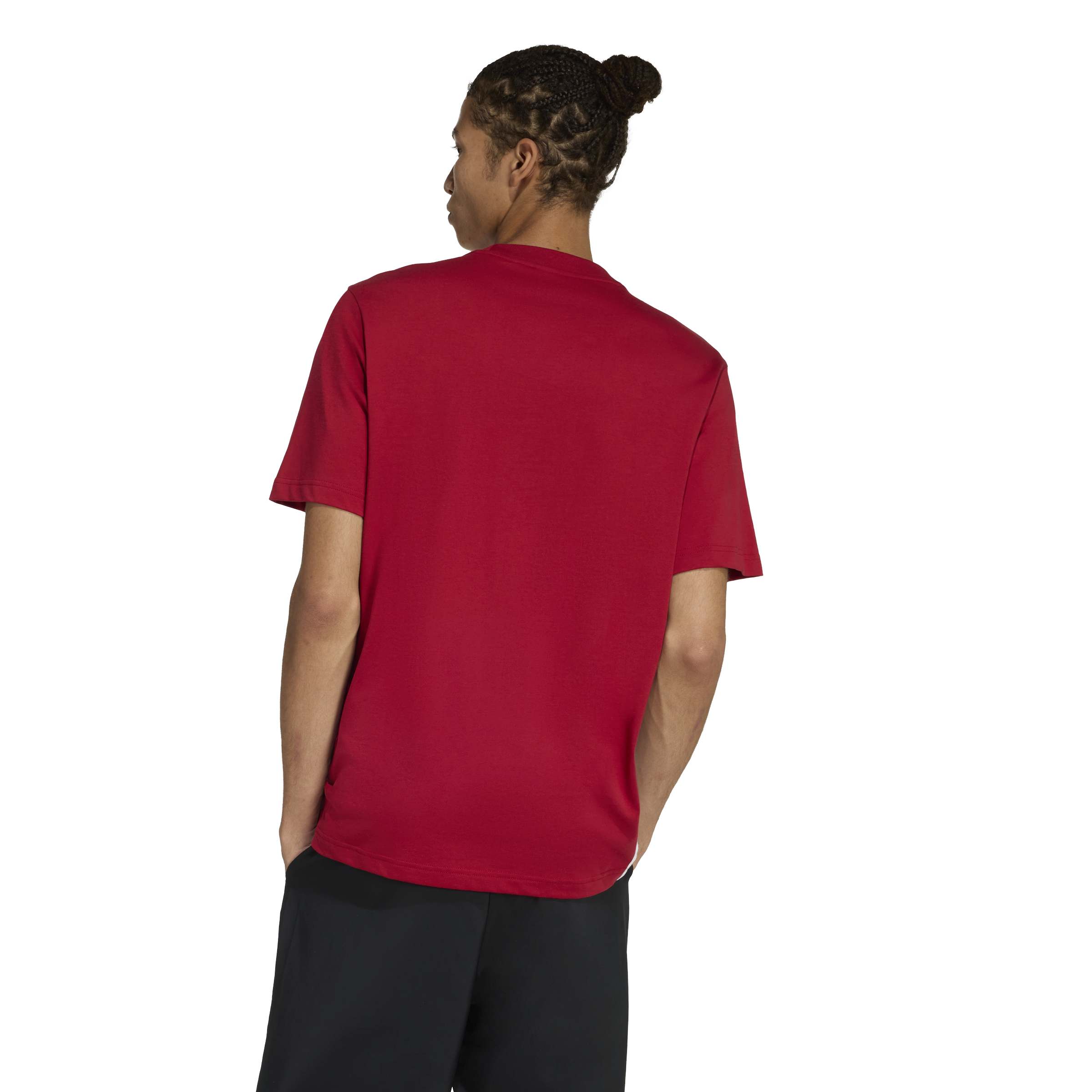 Essentials 3-Streifen Single Jersey T-Shirt