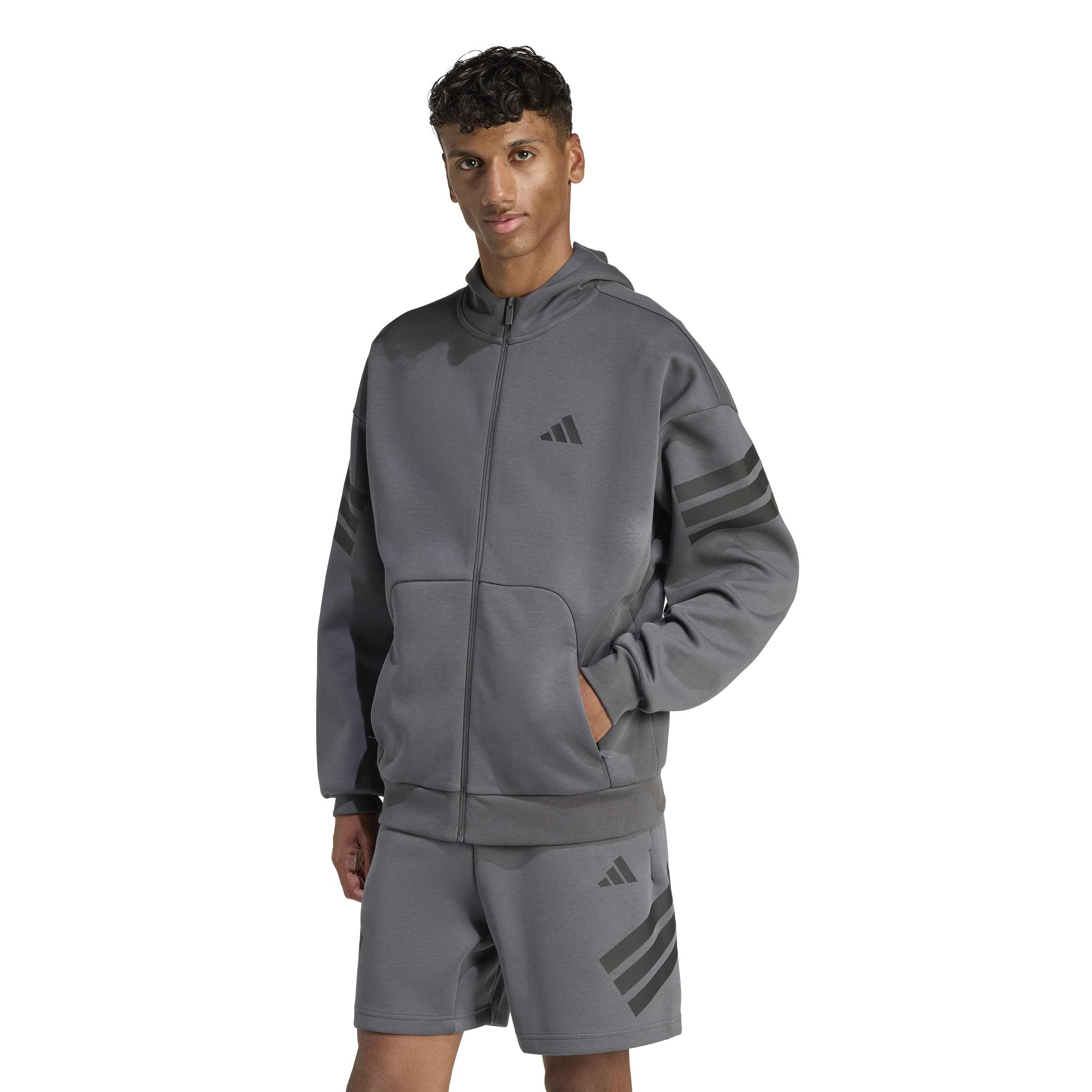 Future Icons 3-Streifen Kapuzenjacke