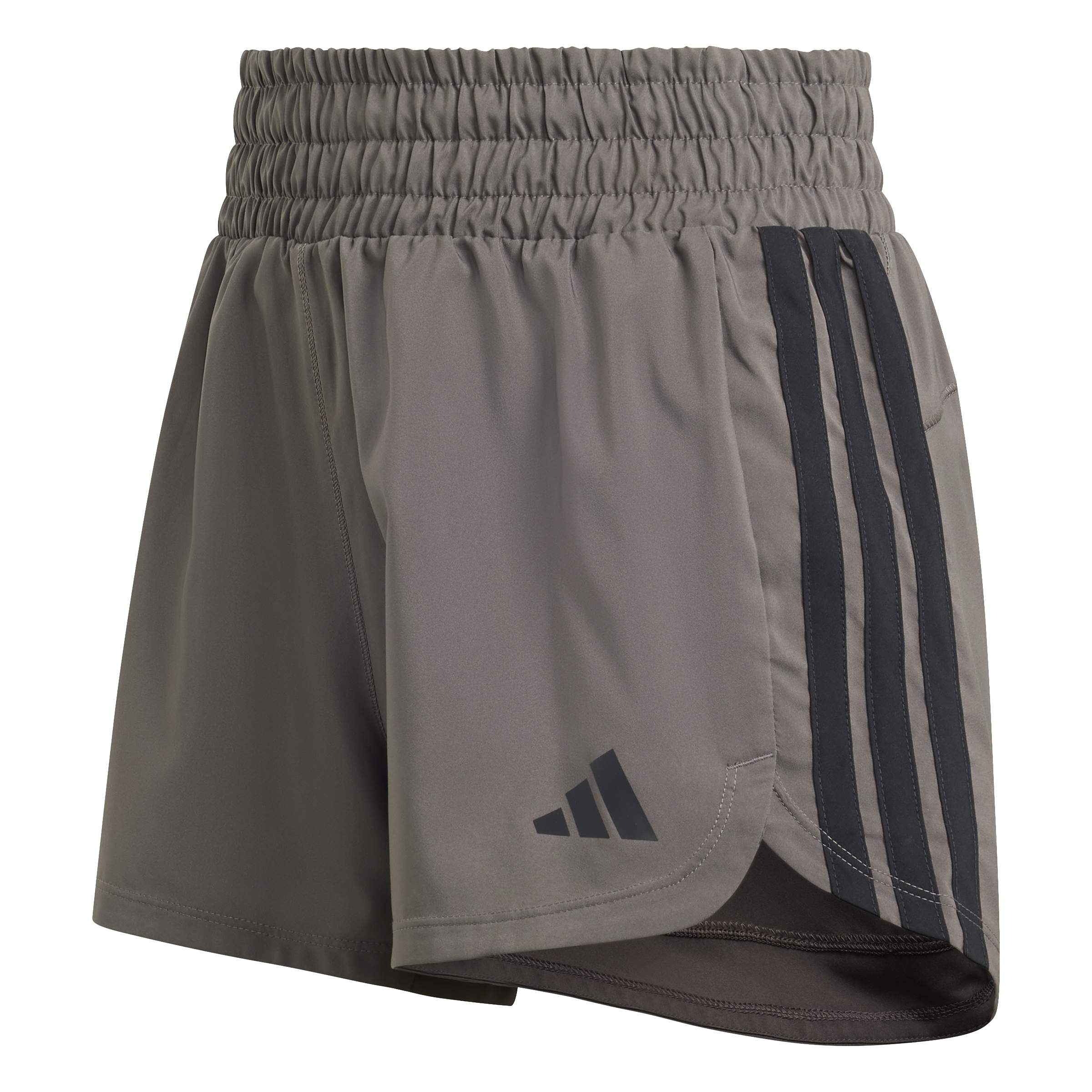 Pacer Workout Shorts mit hohem Bund aus gewebtem Material