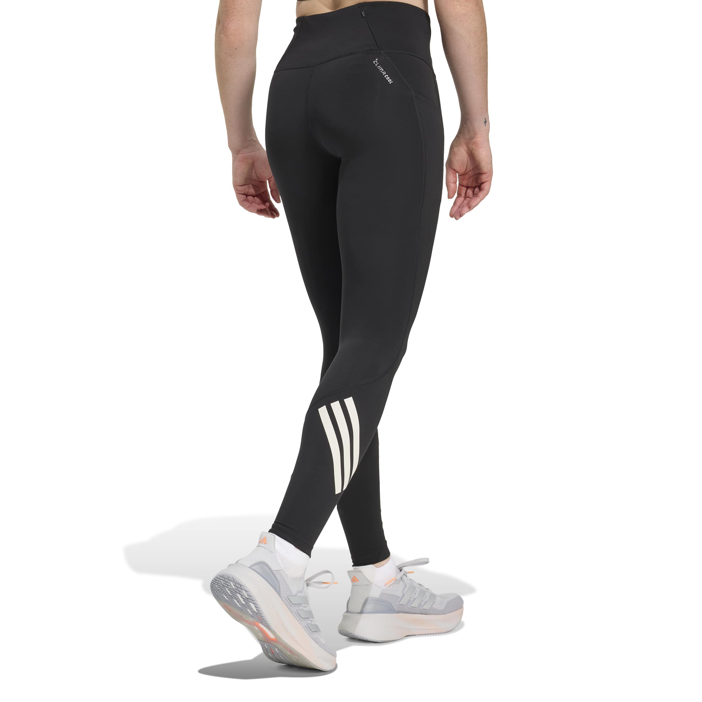 adi365 Climacool 3-Streifen Running Full Length Leggings