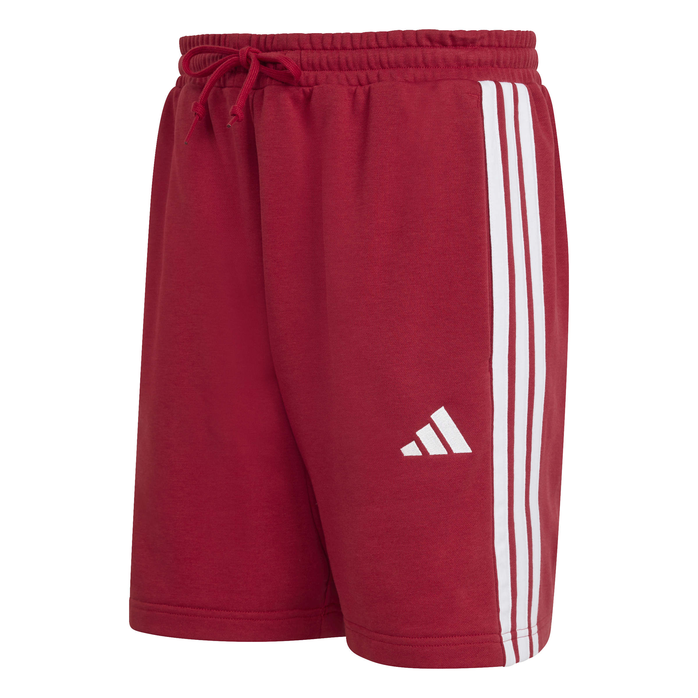 Essentials 3-Streifen French Terry Shorts