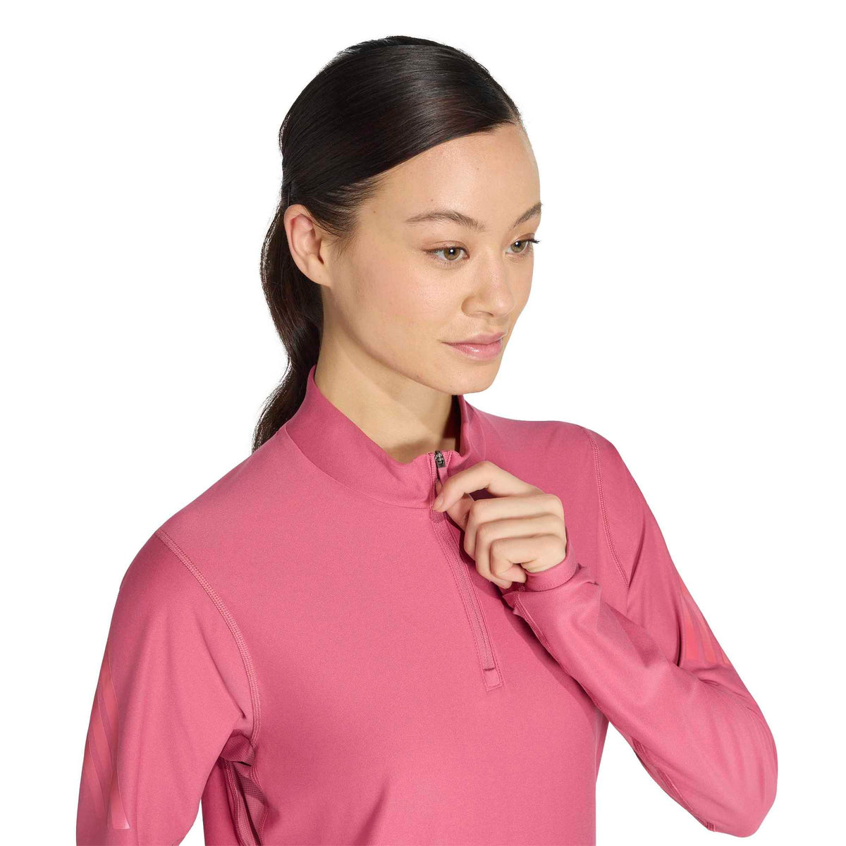 ADI365/// ZIP Damen Laufshirt