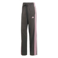 Essentials 3-Streifen Open-Hem French Terry Hose Damen