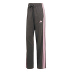 Essentials 3-Streifen Open-Hem French Terry Hose Damen