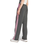 Essentials 3-Streifen Open-Hem French Terry Hose Damen