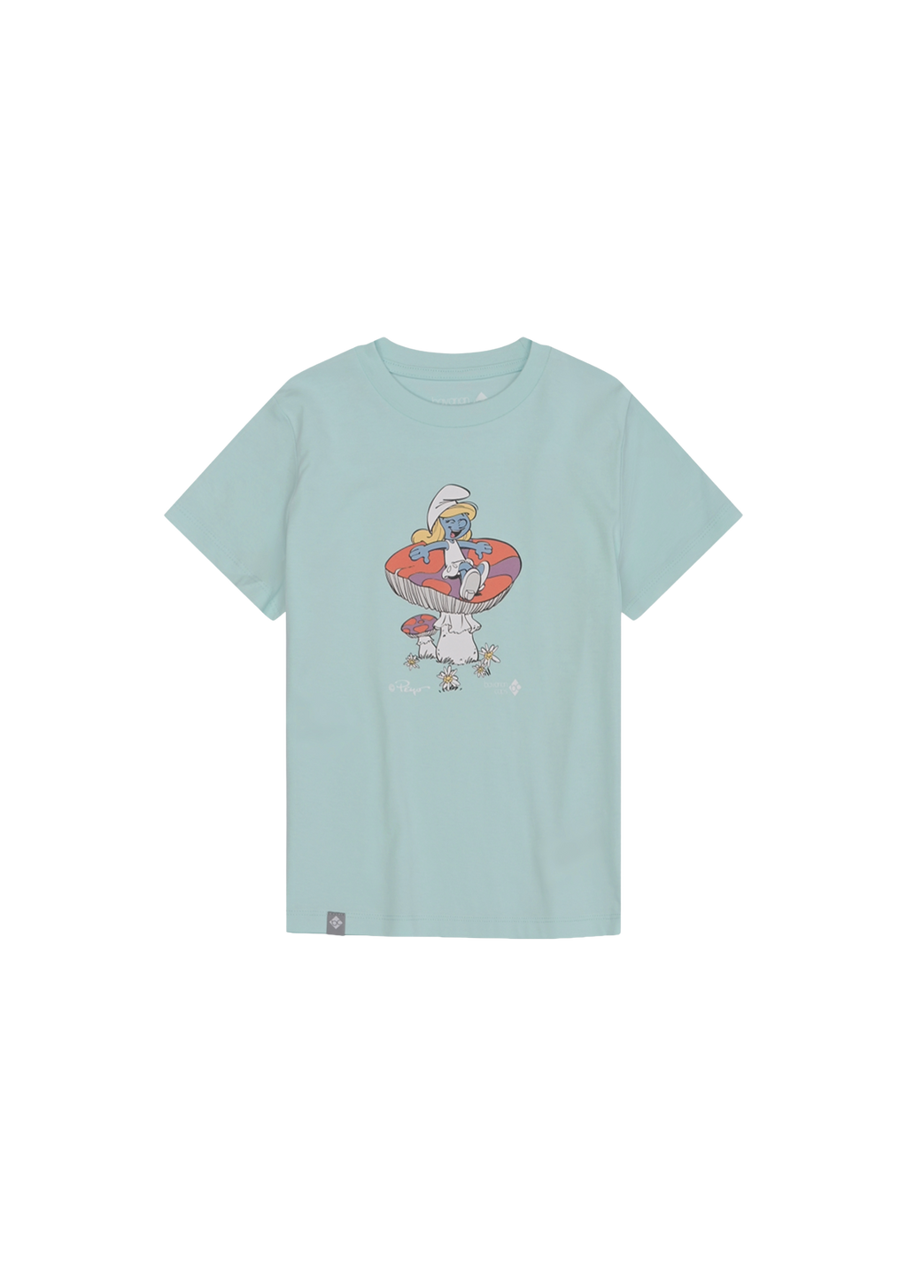 T-Shirt Schlumpfines Schwammerlsofa Kinder